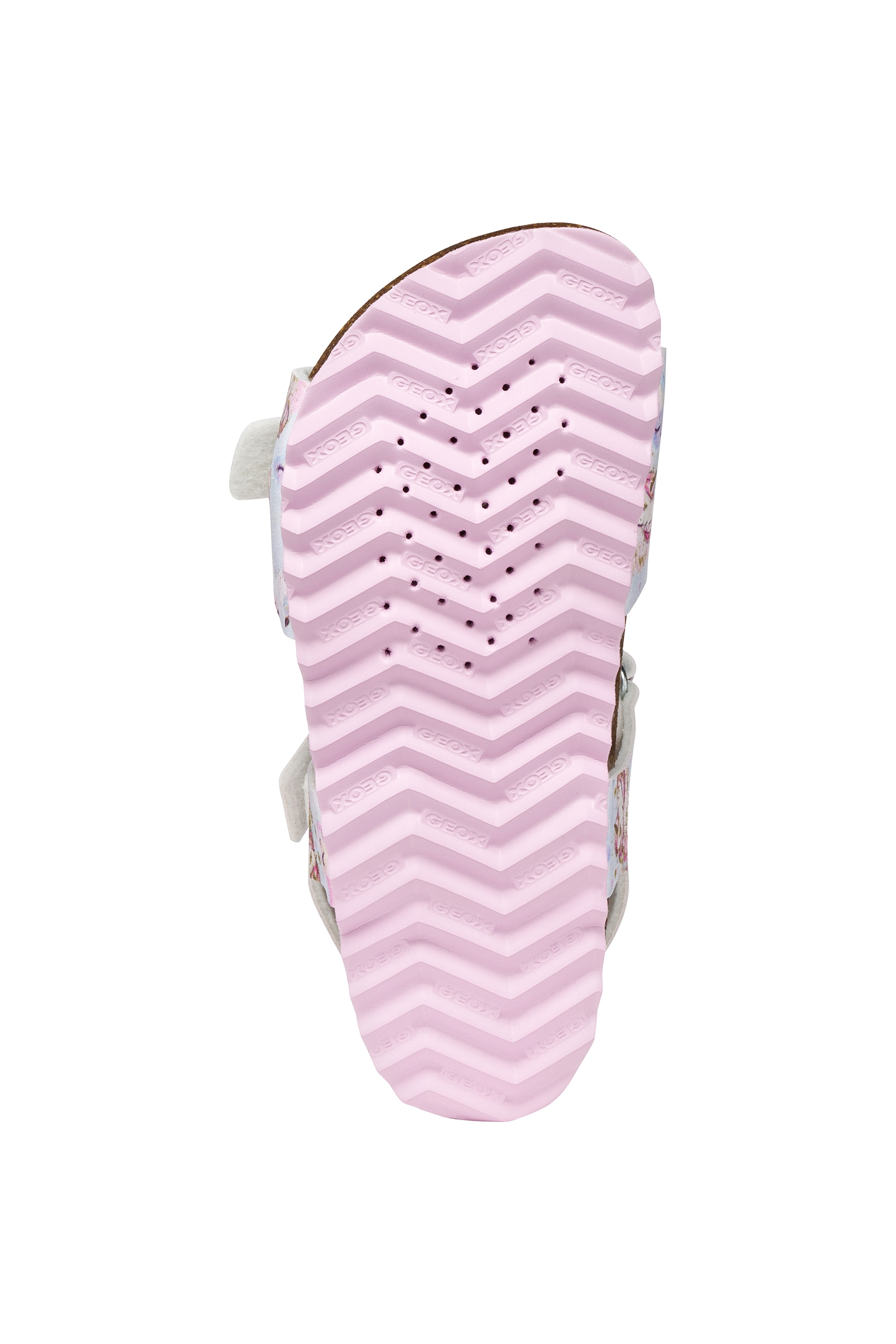 Geox Sandale »J ADRIEL GIRL«  Kinderschuh mit Klettverschluss, Größenschablone zum Download