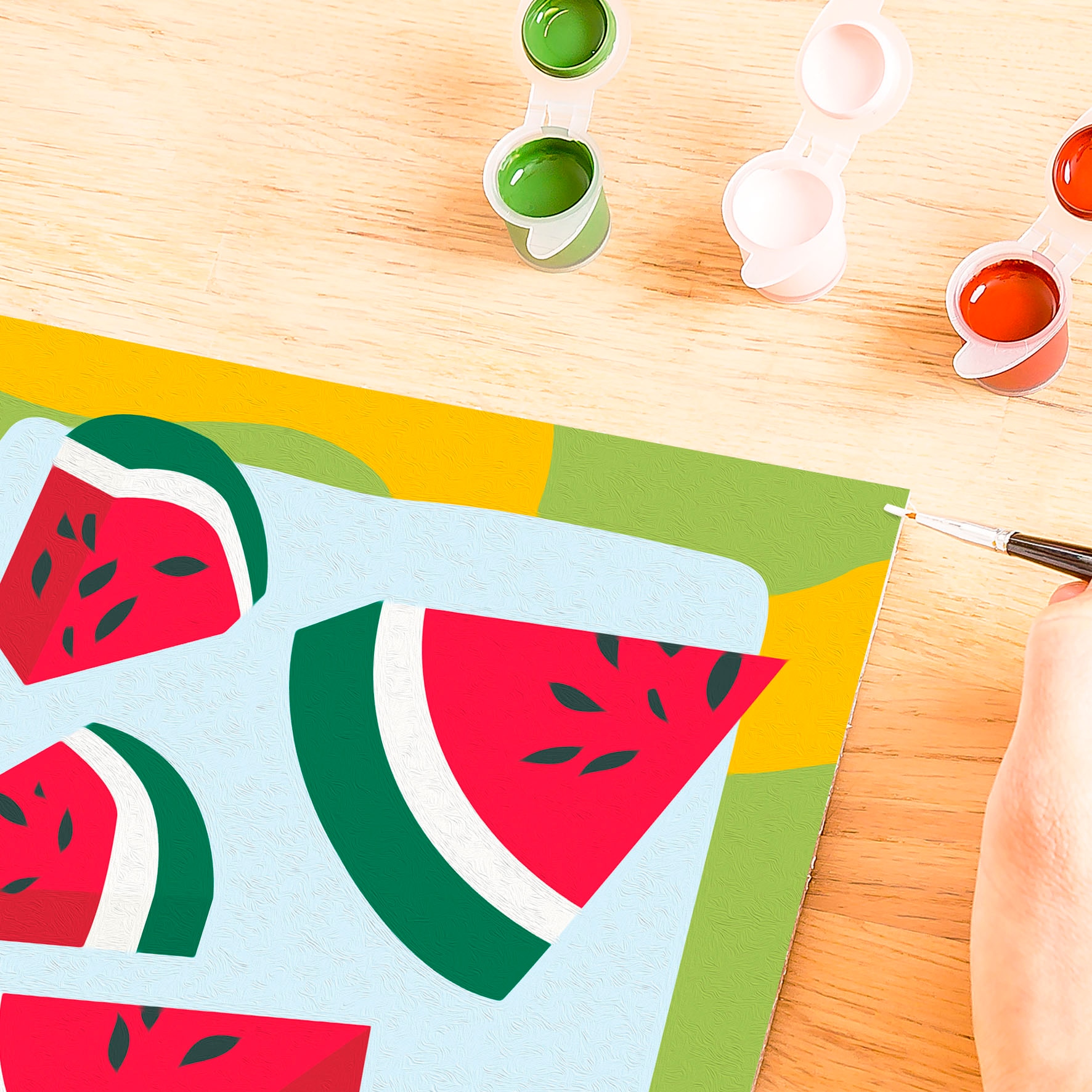Ravensburger Malen nach Zahlen »CreArt, Melonen«, für Erwachsene; Made in Europe