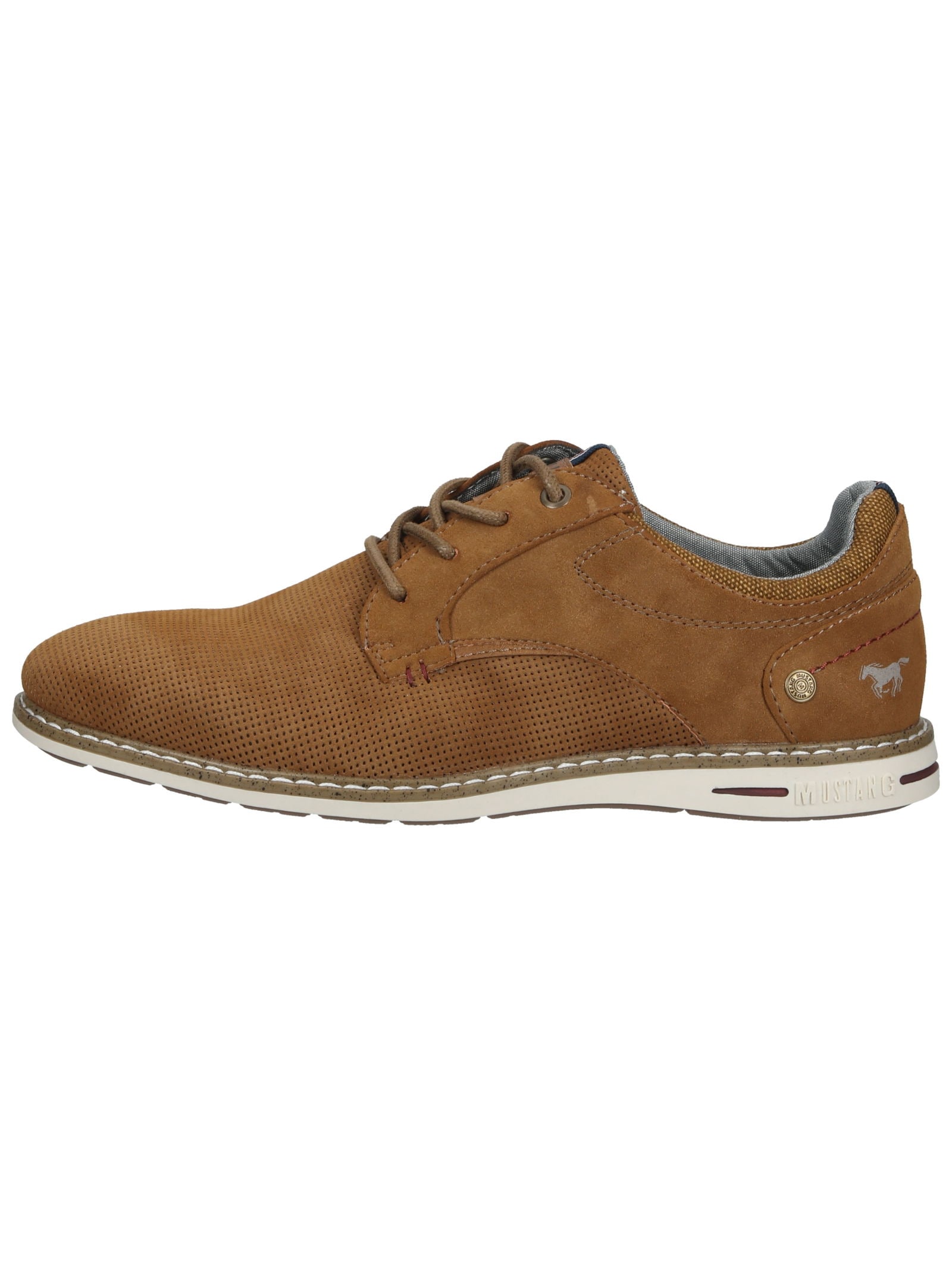 Mustang Shoes Schnürschuh »Mustang Shoes Halbschuhe Lederimitat«