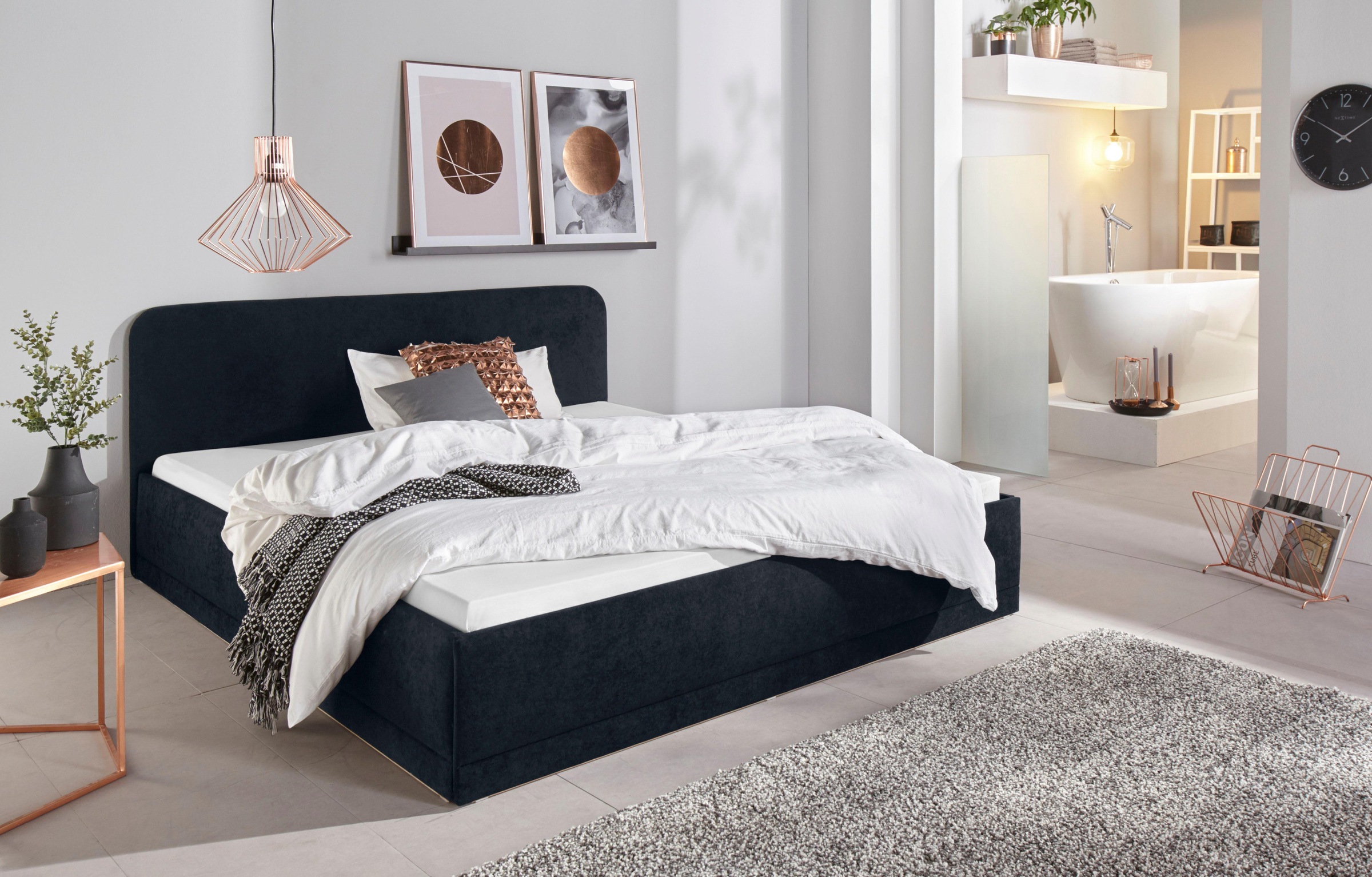 Westfalia Schlafkomfort Polsterbett inkl. Bettkasten bei Ausführung mit Mat günstig online kaufen