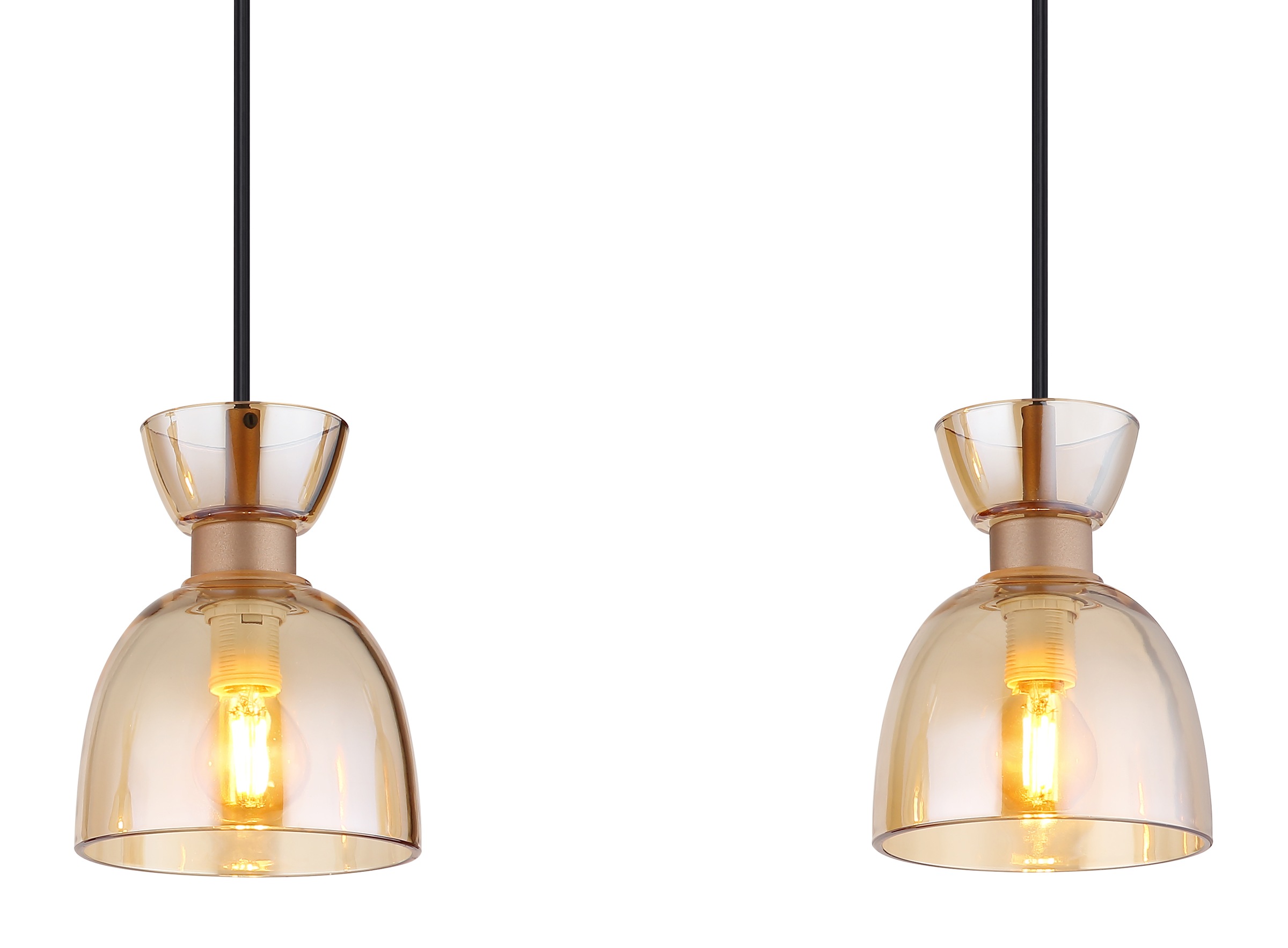 GLOBO LIGHTING Hängeleuchte »MASSEY« E14 1 Stk. Hängelampe Esszimmer-Leuchte Esstischleuchte Wohnzimmer