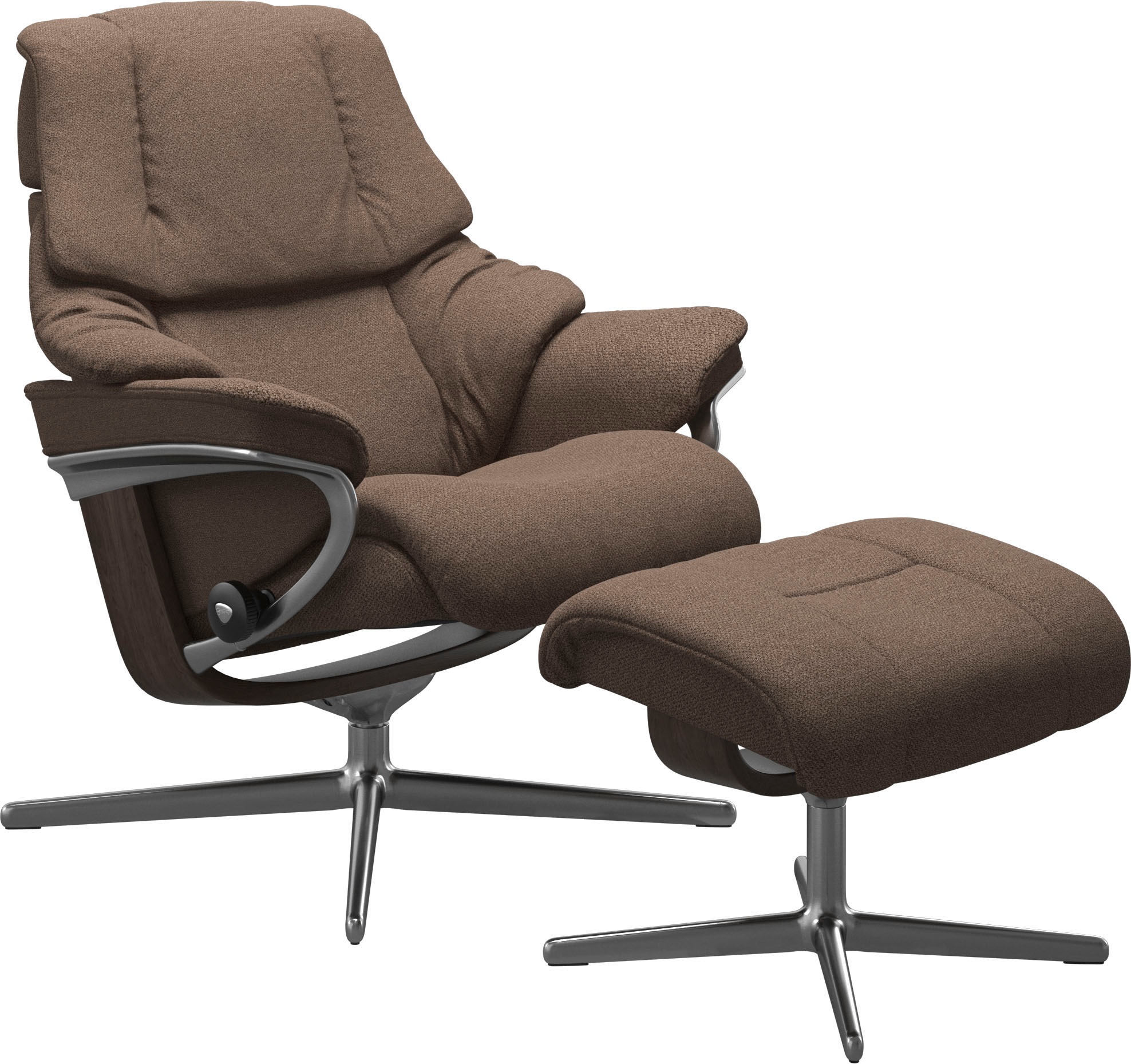 Stressless® Relaxsessel »Reno«, mit Cross Base, Größe S, M & L, Holzakzent günstig online kaufen