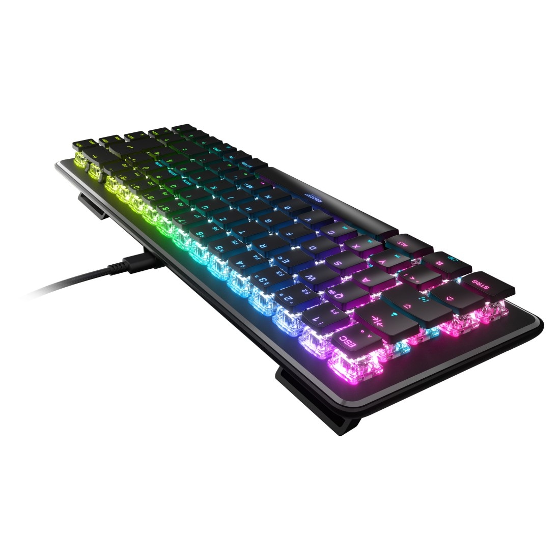 ROCCAT Gaming-Tastatur »Gaming-Tastatur "Vulcan II Mini", mechanische, lineare Tasten«, (ausklappbare Füße)