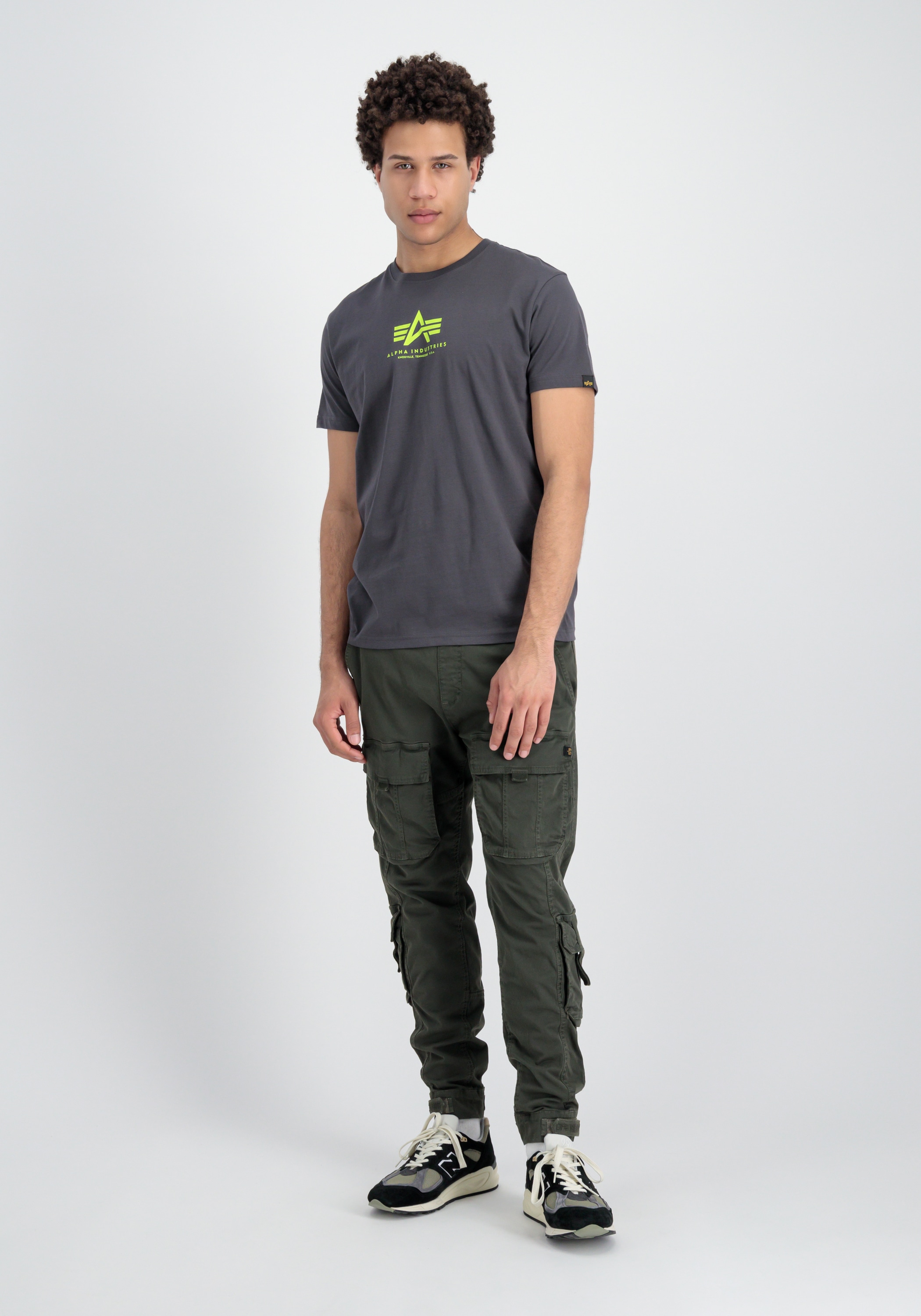 Alpha Industries T-Shirt »Alpha Industries Men - T-Shirts Basic T Mid Logo«