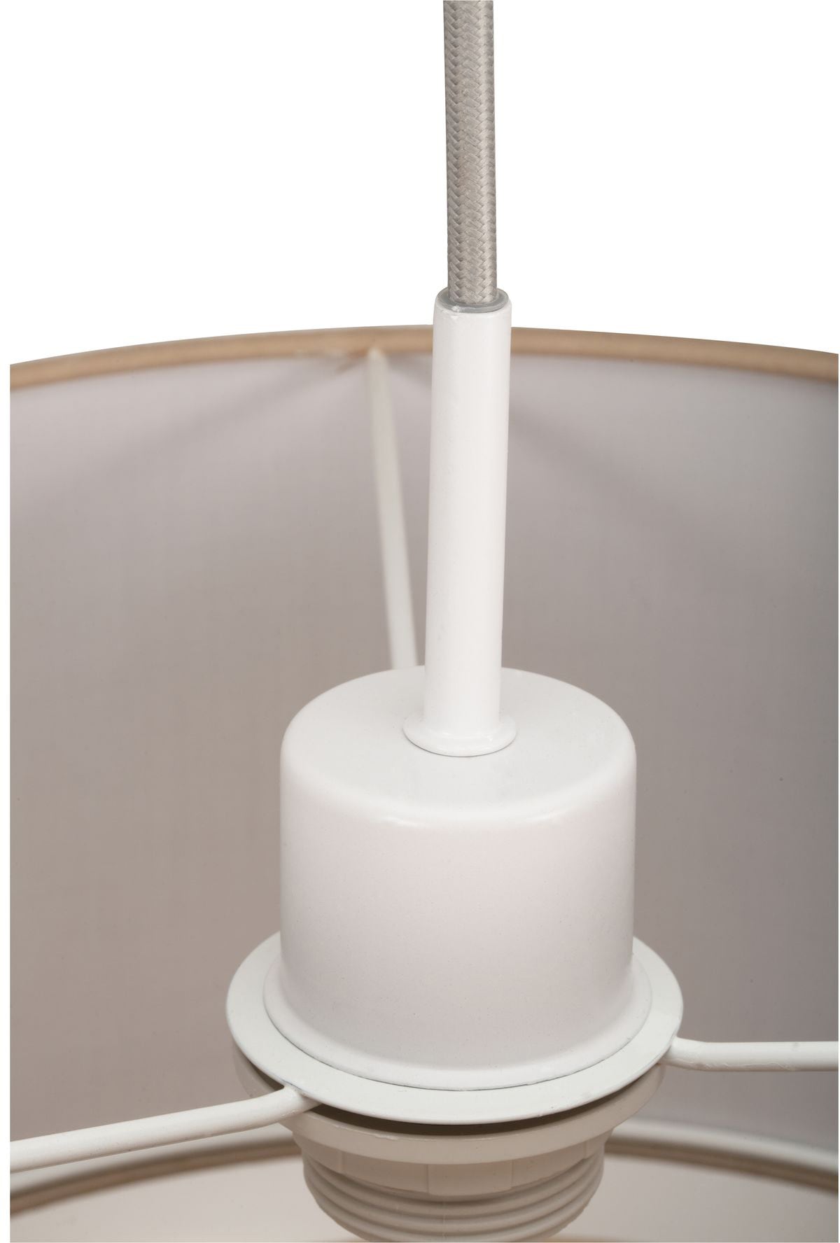 Pauleen Pendelleuchte »Soft Shine« E27 1 Stk. E27, Stoffschirm Beige