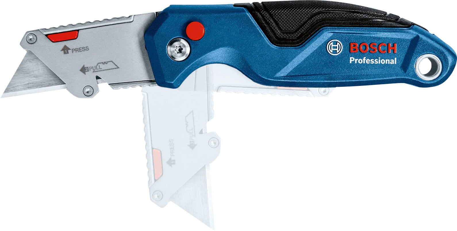 Bosch Professional Cuttermesser »(1600A027M4)«, (Set, 3 tlg.), 1 x Universalmesser, 1 x Cuttermesser, 1 x Universal-Teppichmesser