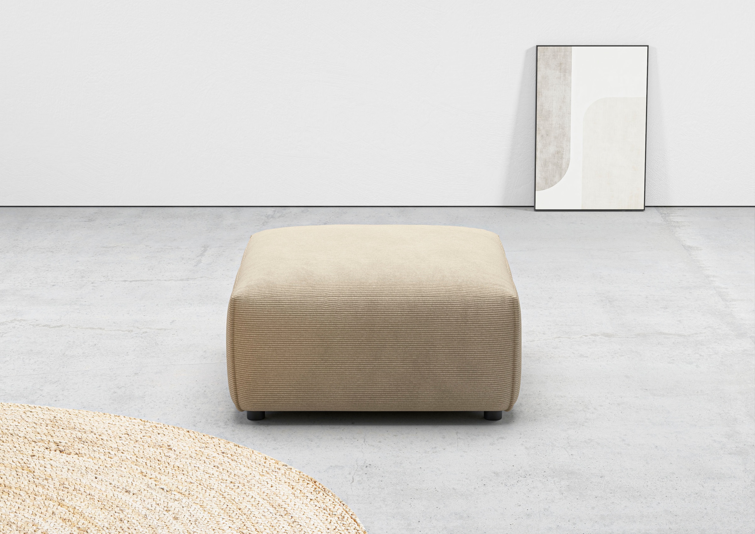 andas Hocker »Glimminge auch in Breitcord, Feincord und Easy care-Bezug«, p günstig online kaufen