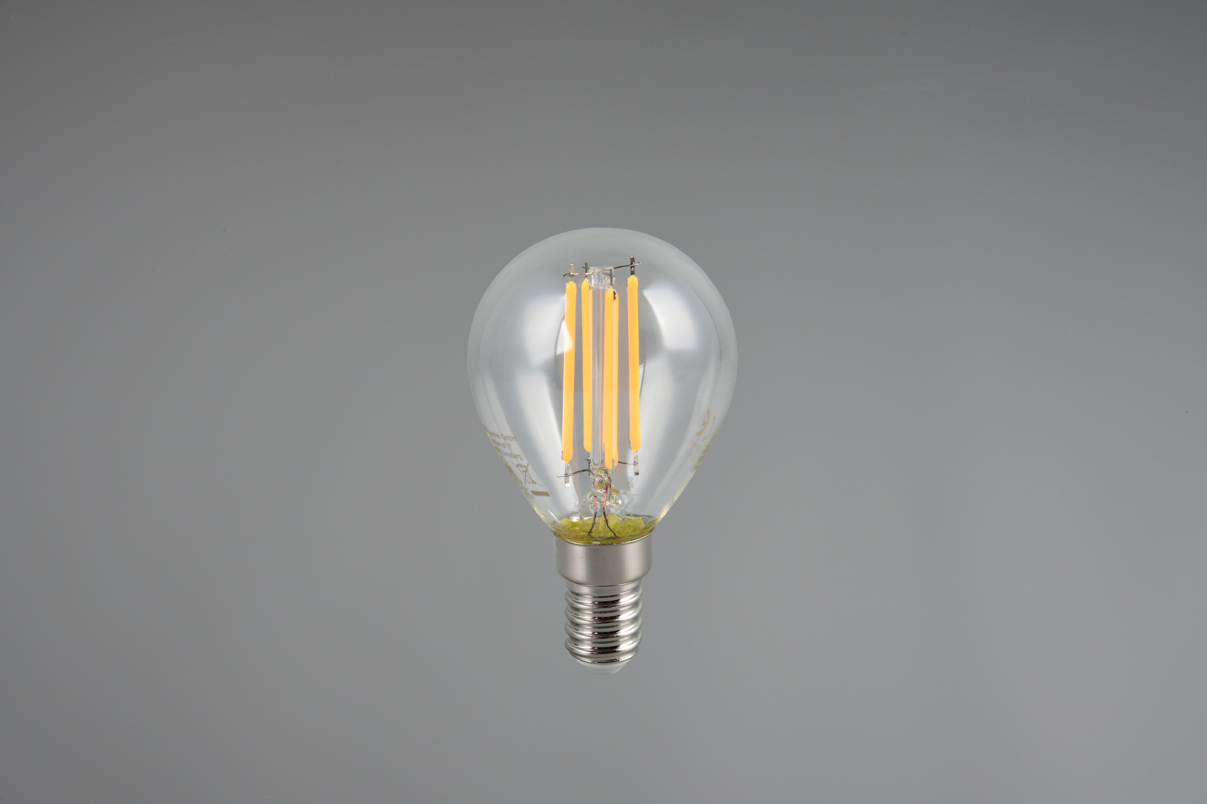 TRIO Leuchten LED-Filament »Leuchtmittel Set E14«, E14, 6 St., Warmweiß, 6er Set Filament Leuchtmittel E14 Fassung, Glühbirne E14 LED warmweiß