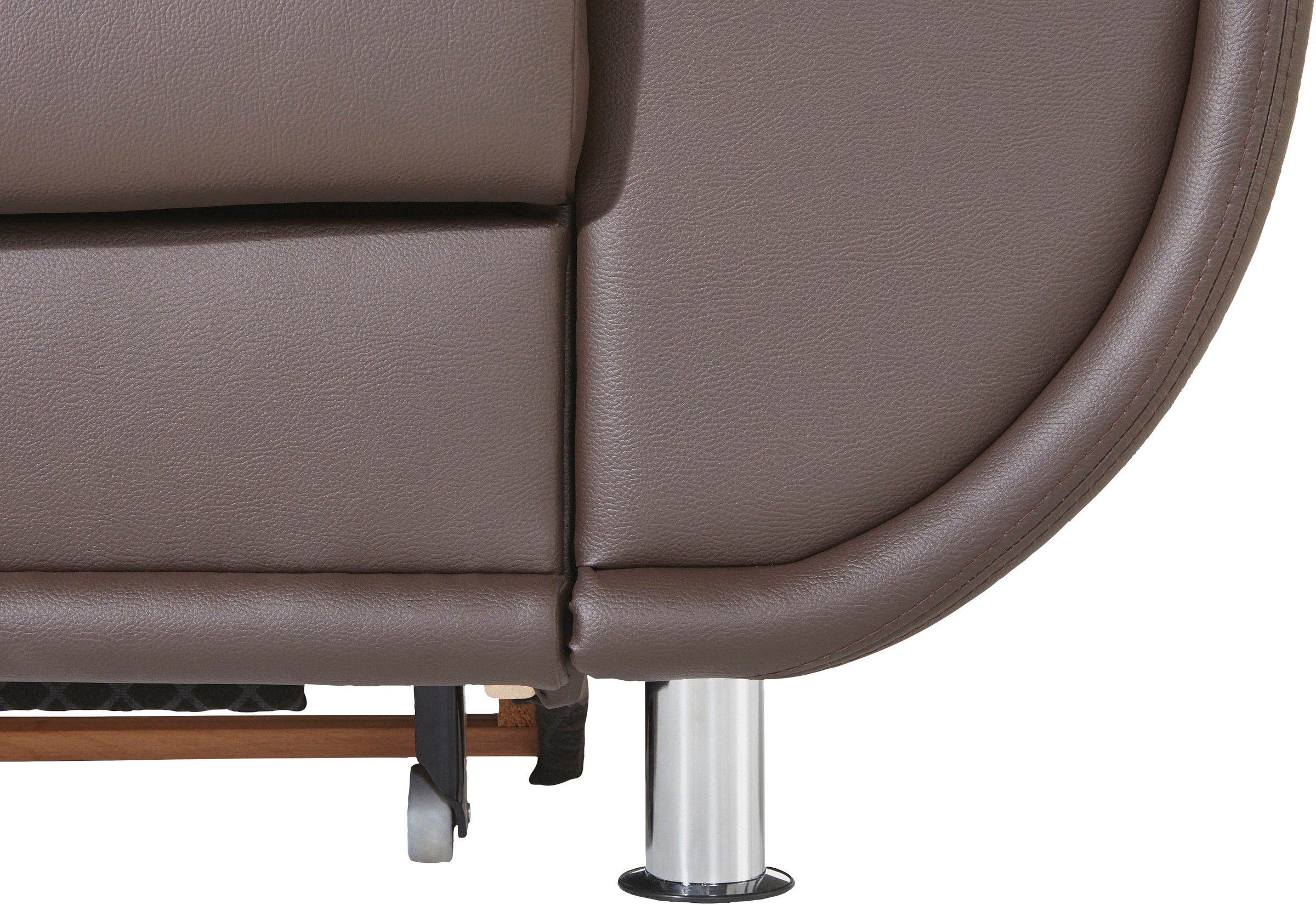 TRENDMANUFAKTUR Ecksofa »Rondo, zeitlos und elegant, OTTOs Choice, bequem, L-Form«, wahlweise mit Federkern, wahlweise mit Bettfunktion