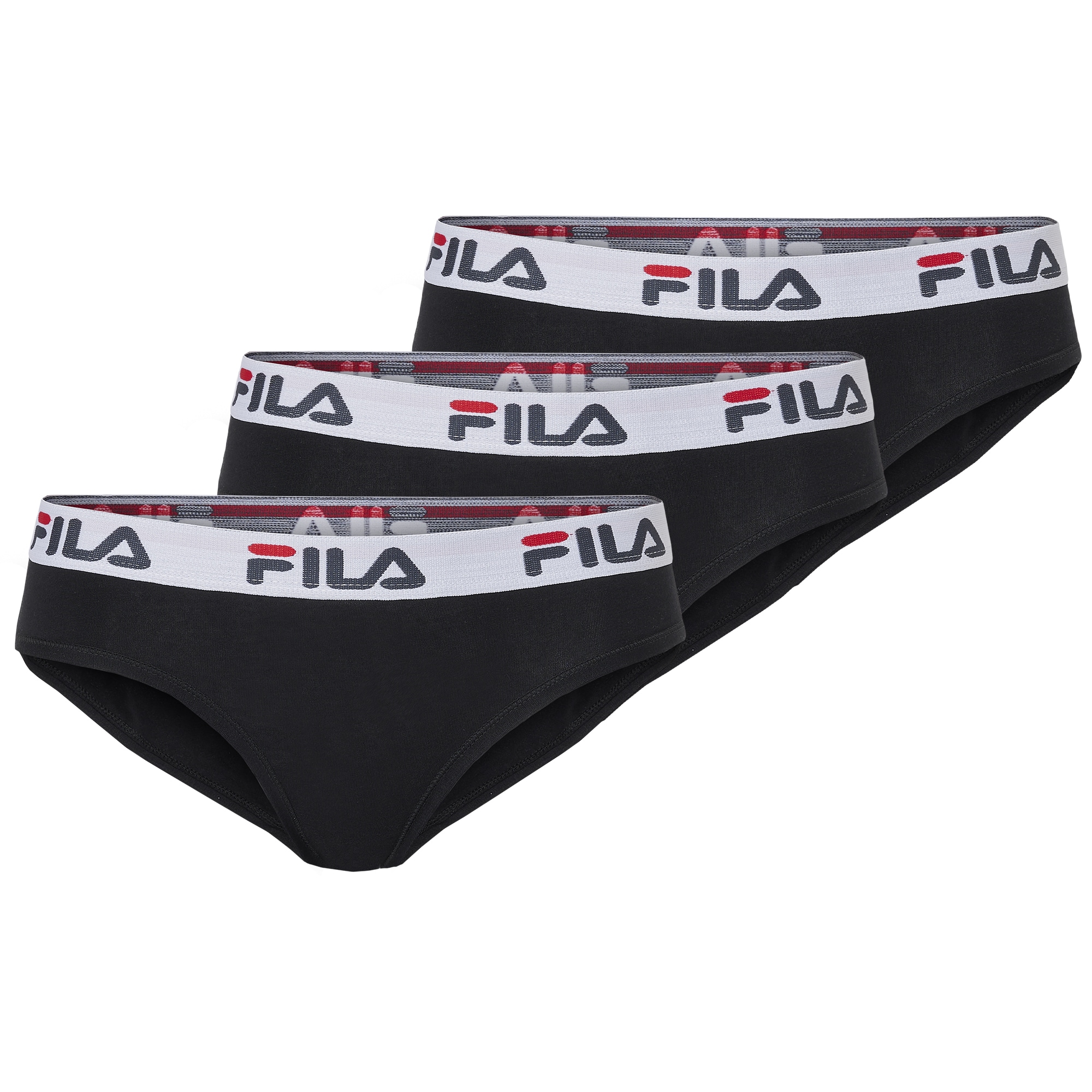 Fila Slip »WOMAN BRIEF« 3er Pack,  mit elastischem Logobund