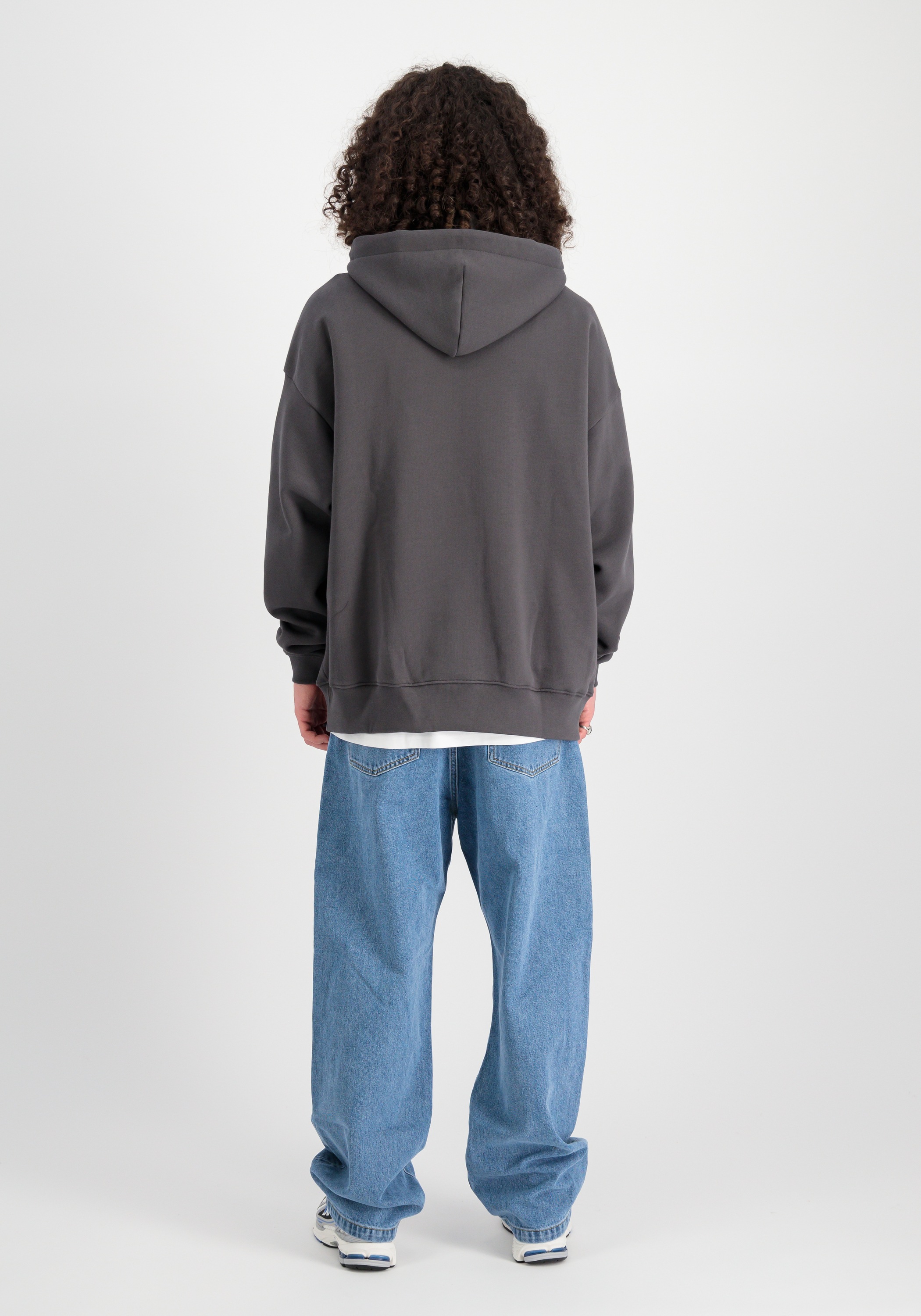 Alpha Industries Hoodie »Alpha Industries Men - Hoodies Flock Logo Hoody«
