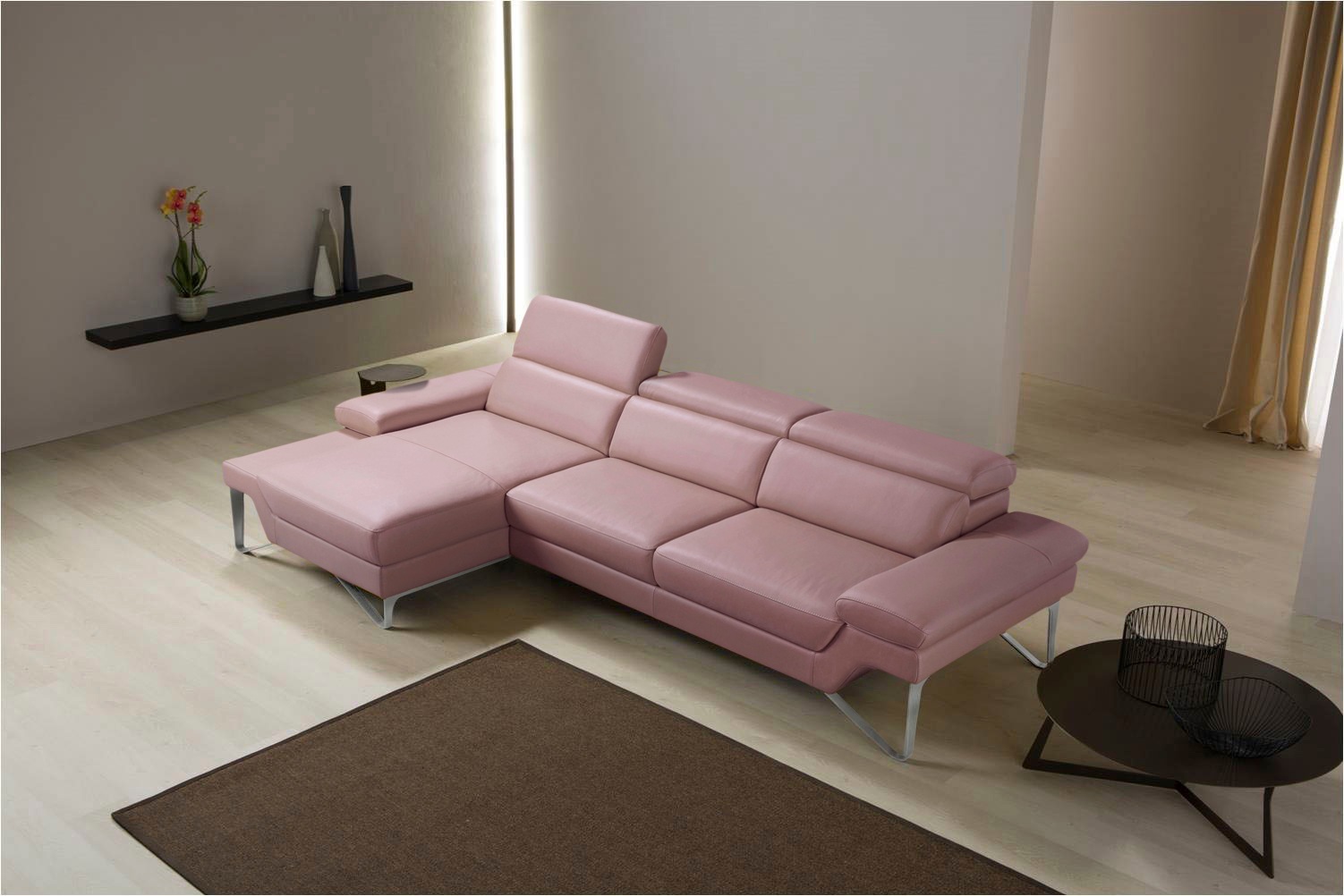 Egoitaliano Ecksofa »Princess, elegantes Designsofa mit erstklassigem Sitzk günstig online kaufen