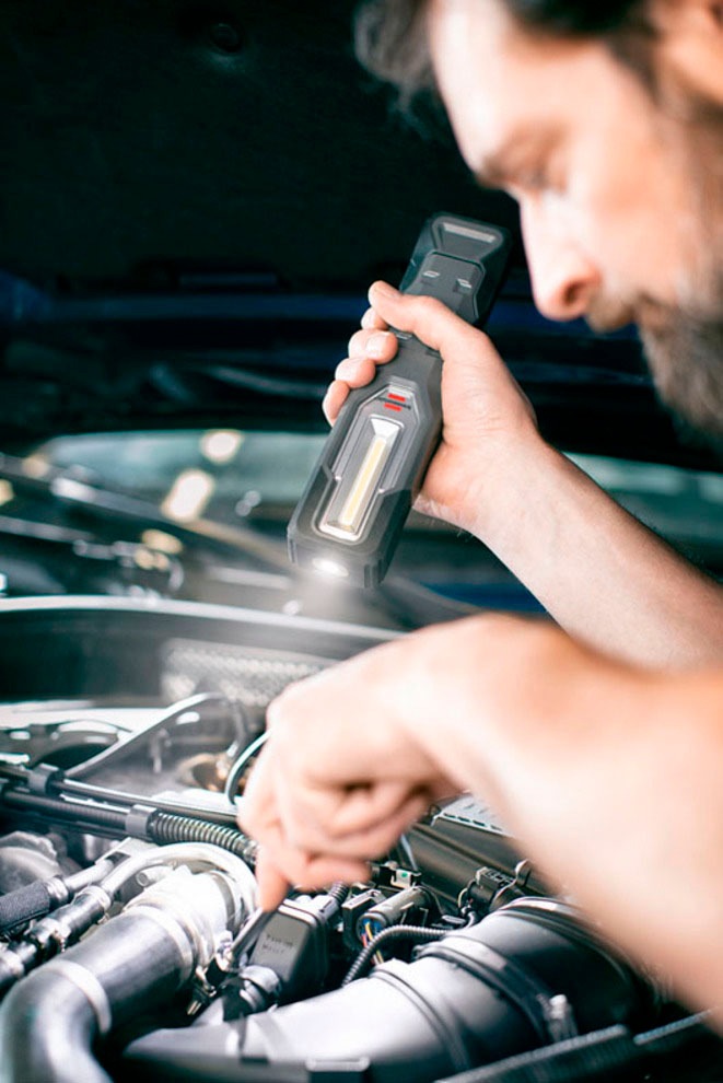 Brennenstuhl Handleuchte »HL 1000 A« mit integriertem Akku und USB-Kabel