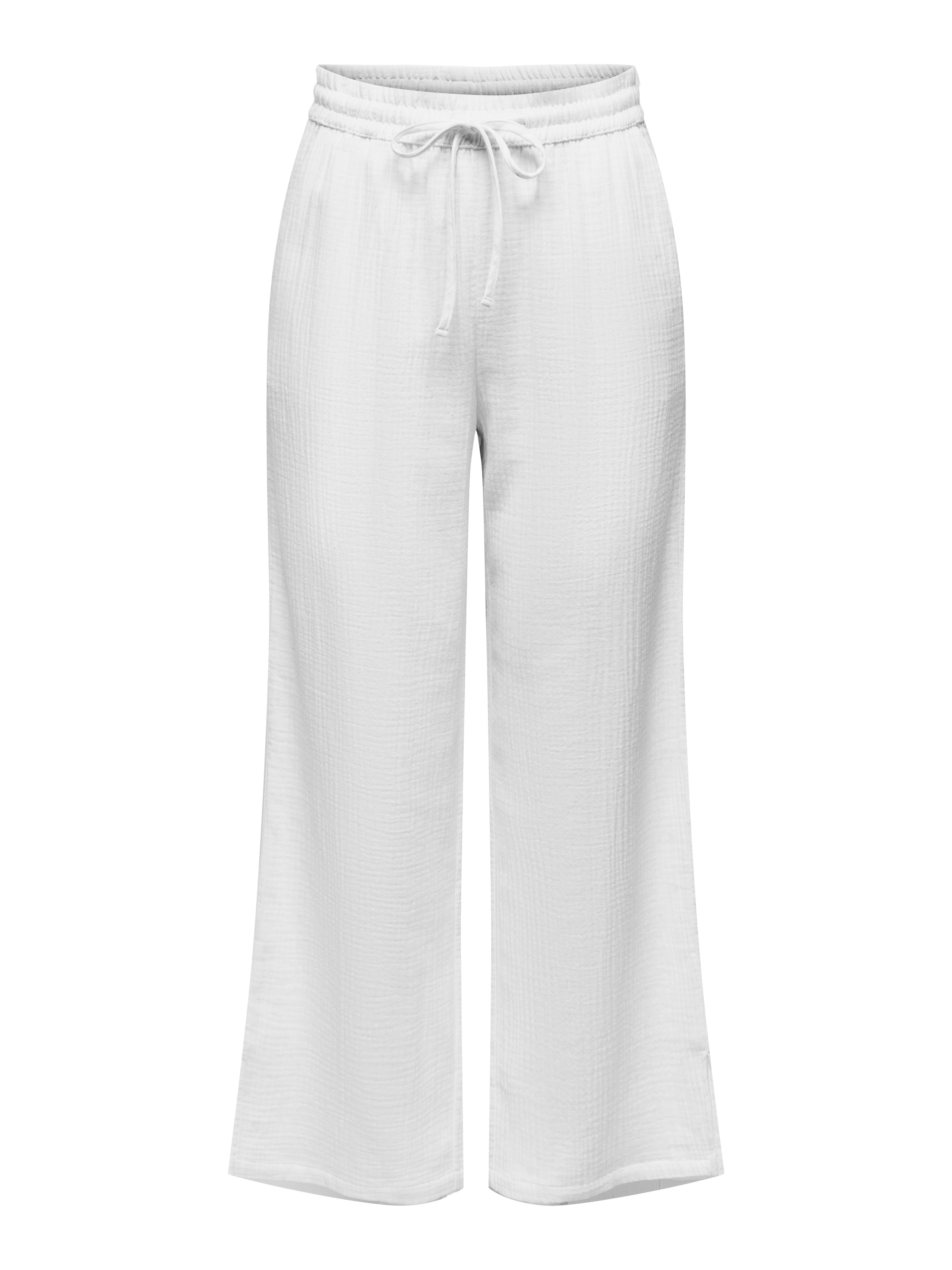 JDY Schlupfhose »JDYTHEIS LIFE WIDE PANT WVN NOOS«, Sommerhose, aus Musselin
