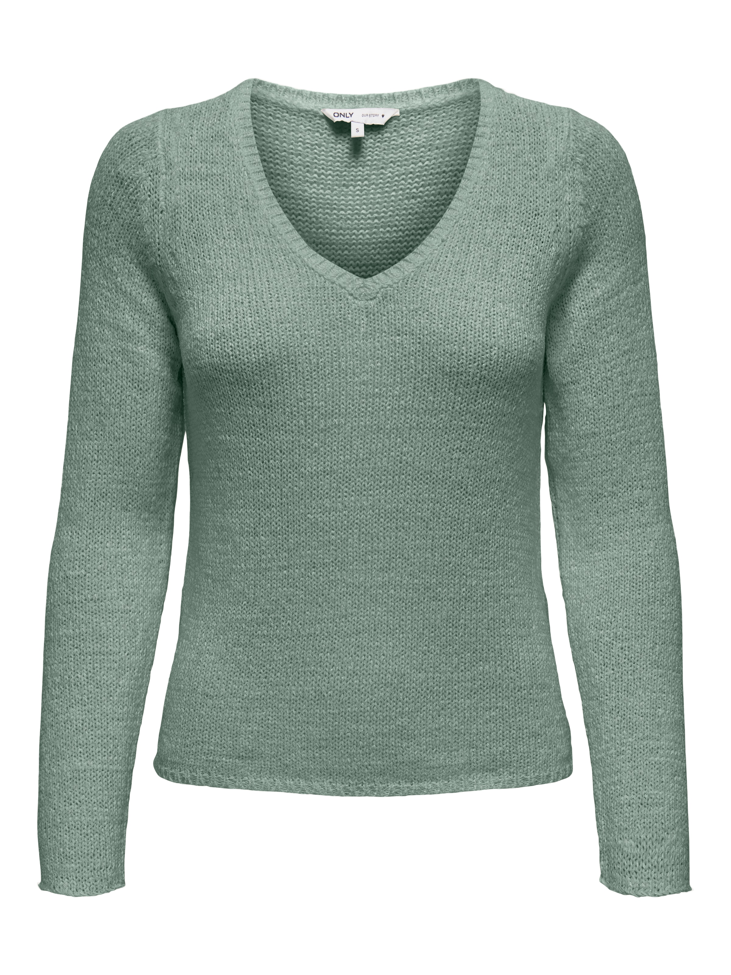 ONLY V-Ausschnitt-Pullover »ONLGEENA L/S V-NECK KNT NOOS«