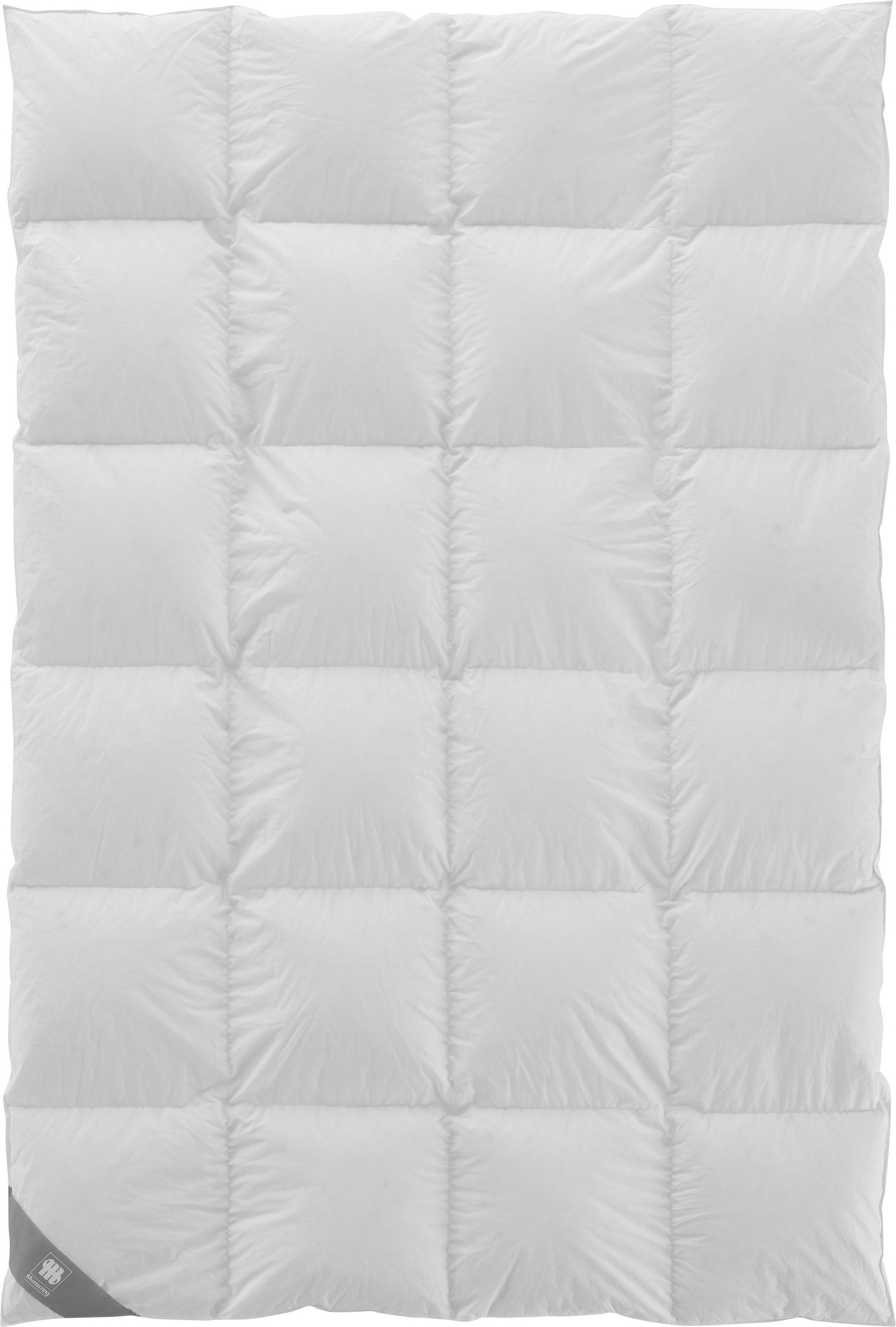 Musterring Daunenbettdecke »Dreamz«, extrawarm, Füllung 100% Daunen, Bezug 100% Baumwolle, (1 St.), Bettdecke 135 x 200 cm & weiter Größen. Hergestellt in Deutschland