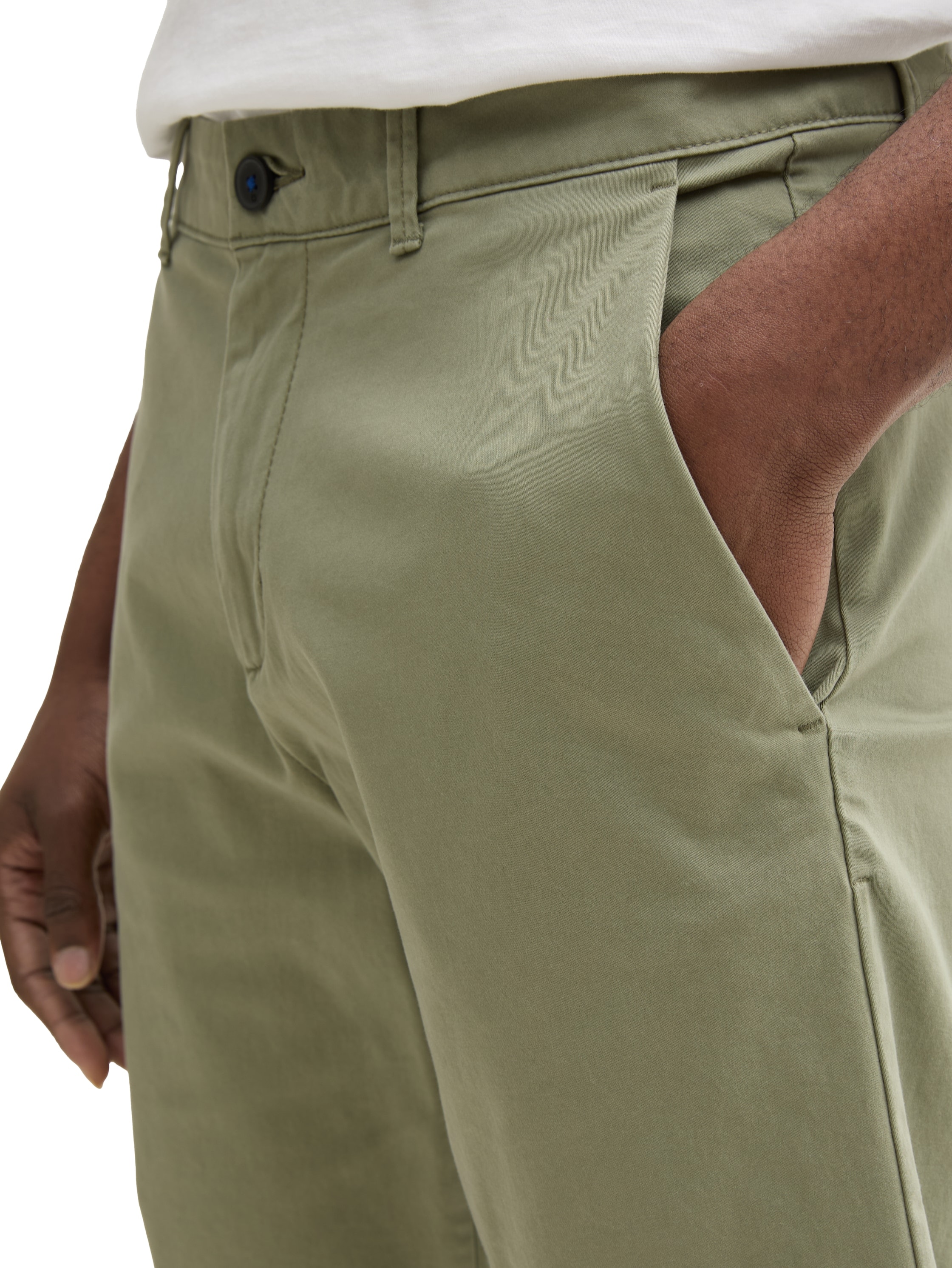 TOM TAILOR Denim Chinoshorts, Sommerhose mit Taschen