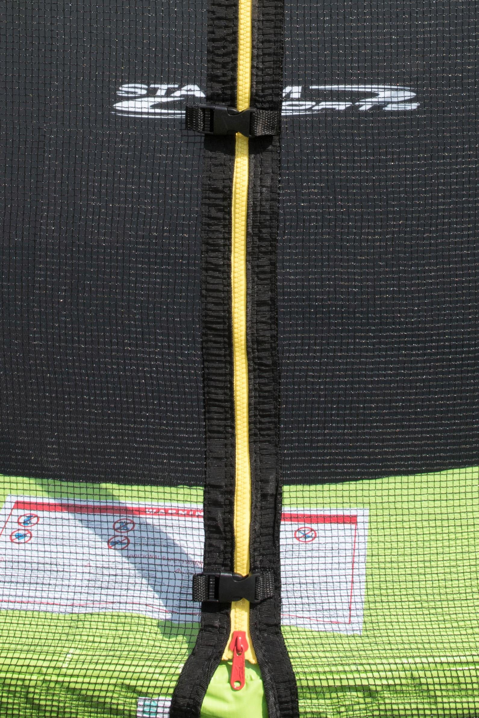 STAMM SPORTS Gartentrampolin »SS-GT«, Ø 366 cm, (3), Anti-Roll-Over-Schutz, farbig verkleidete Netzpfosten