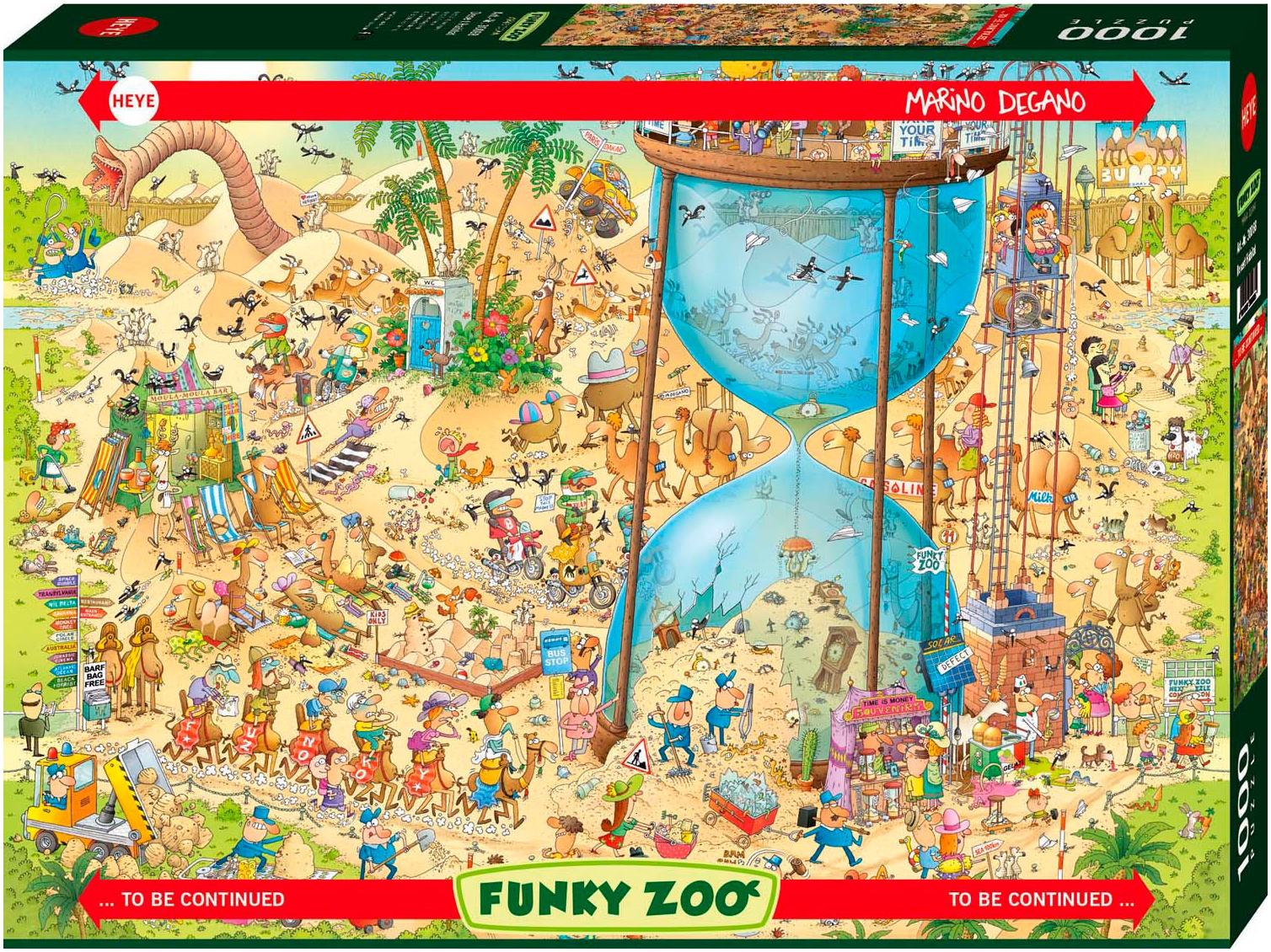 HEYE Puzzle »Desert Habitat / Funky Zoo«, Made in Germany