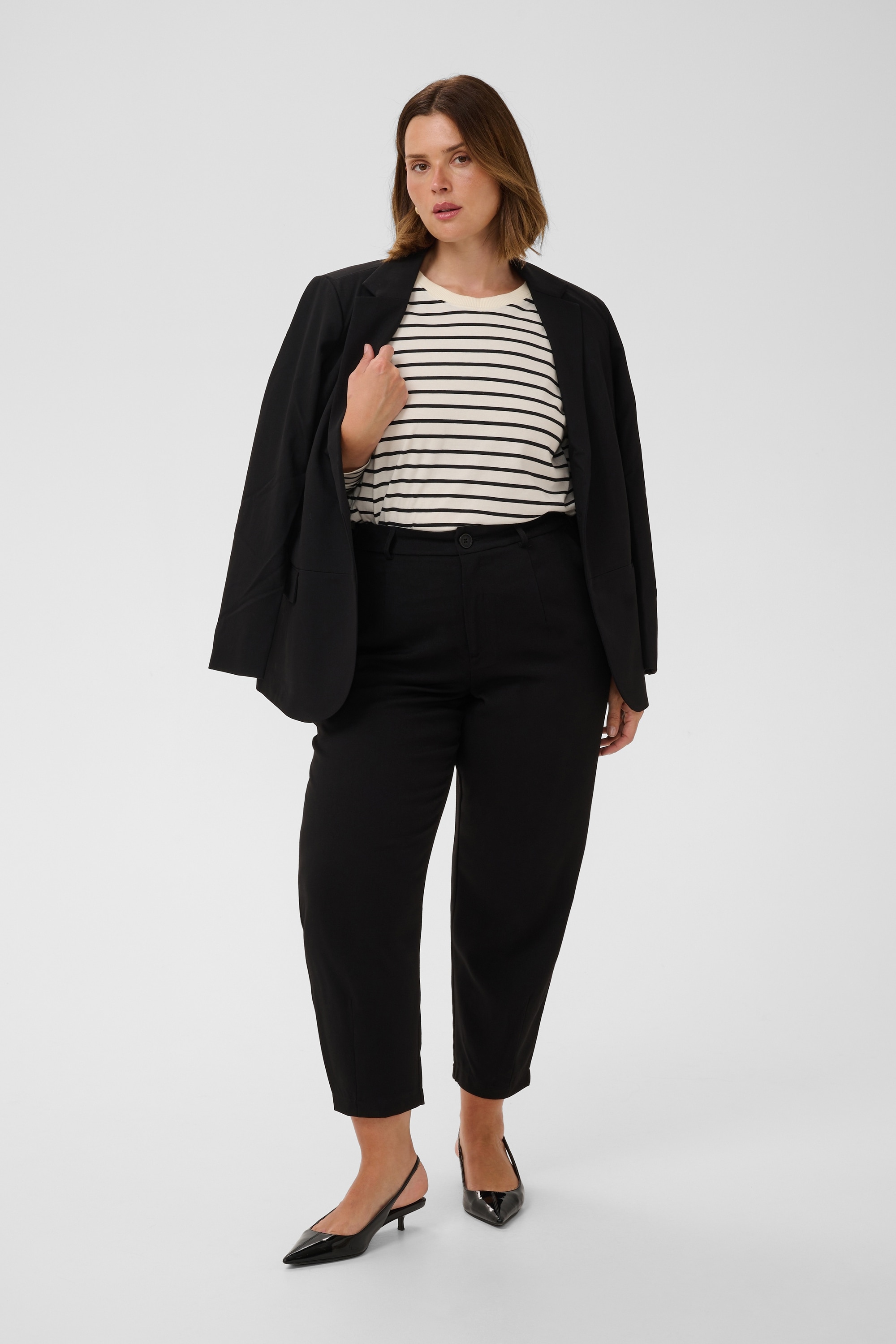 KAFFE Curve Marlene-Hose »Damen Hose KCmerla«