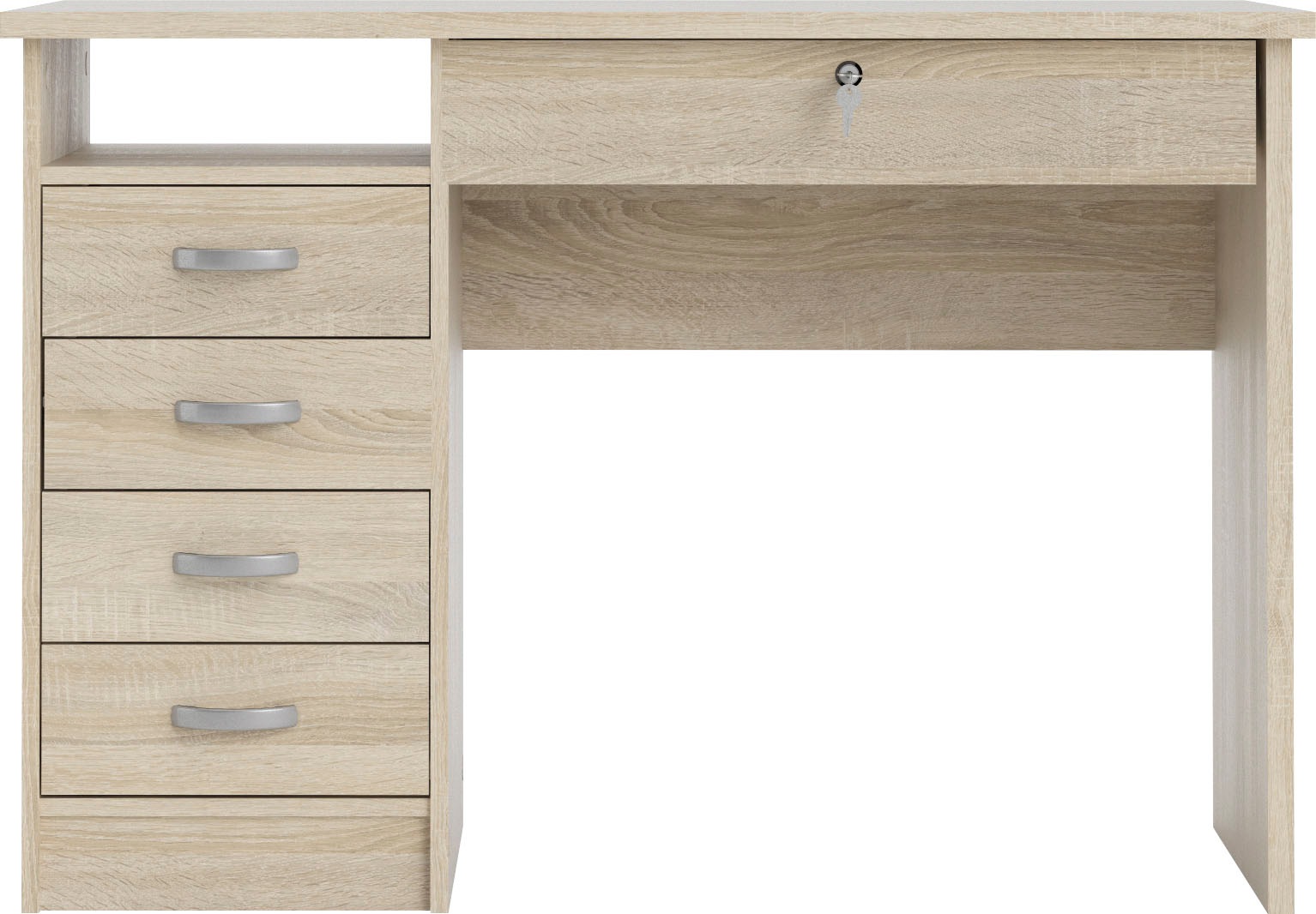 INOSIGN Schreibtisch »Function Plus, Arbeitstisch, Bürotisch«, mit 4 Schubl günstig online kaufen