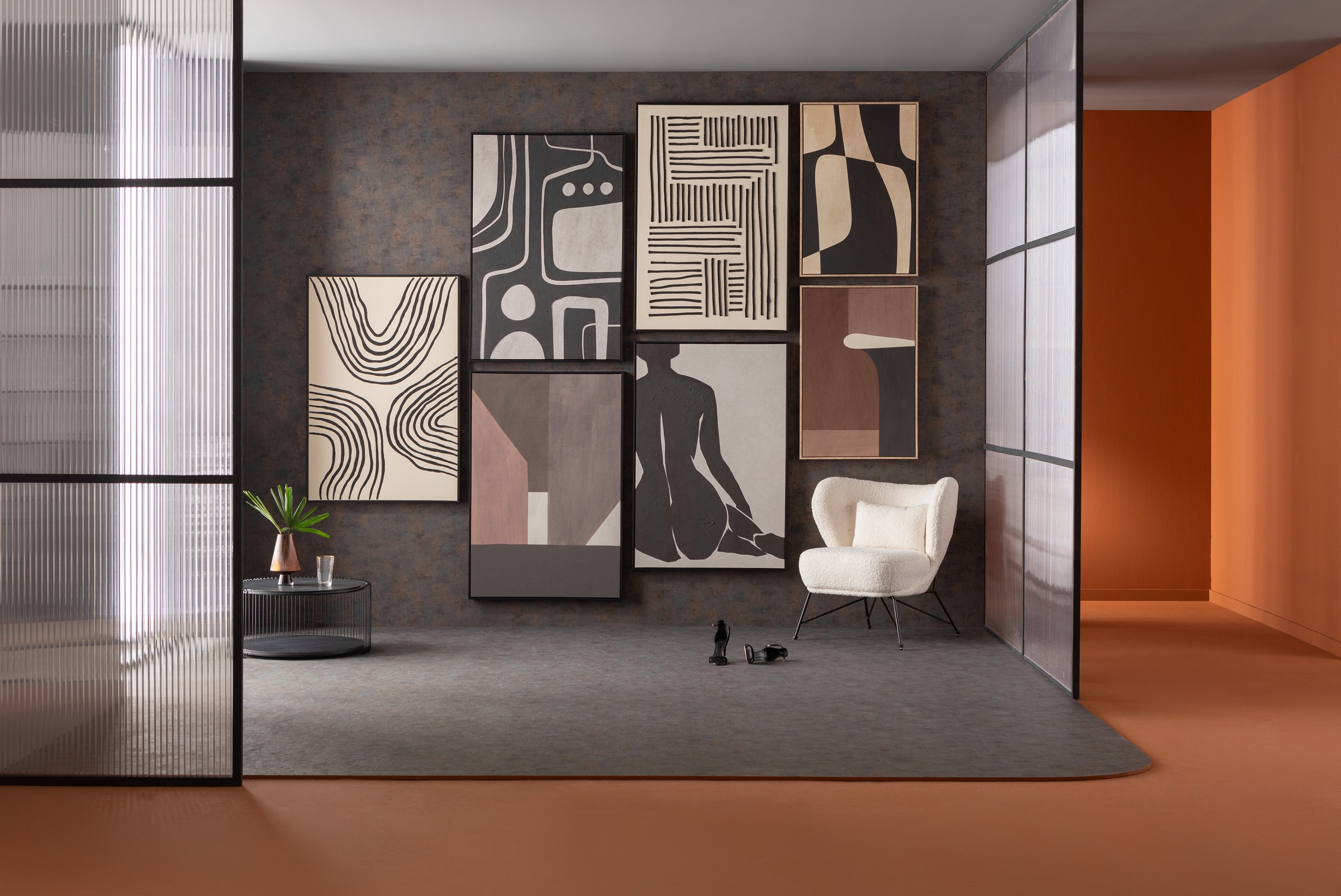 Kare Design Leinwandbild »Leinwandbild Classic Shape Blacky« günstig online kaufen