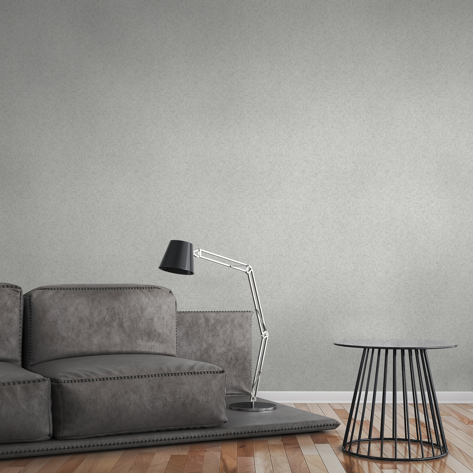 A.S. Création Vliestapete »Terra Tapete Floral«, matt-gemustert-neutral, Landhaus-Tapete Natur Tapeten Wohnzimmer Schlafzimmer Küche Flur Optik