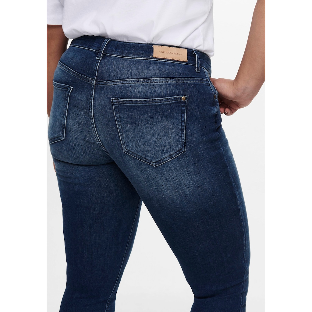 ONLY CARMAKOMA Skinny-fit-Jeans »CARWILLY REG SKINNY ANK JEANS«