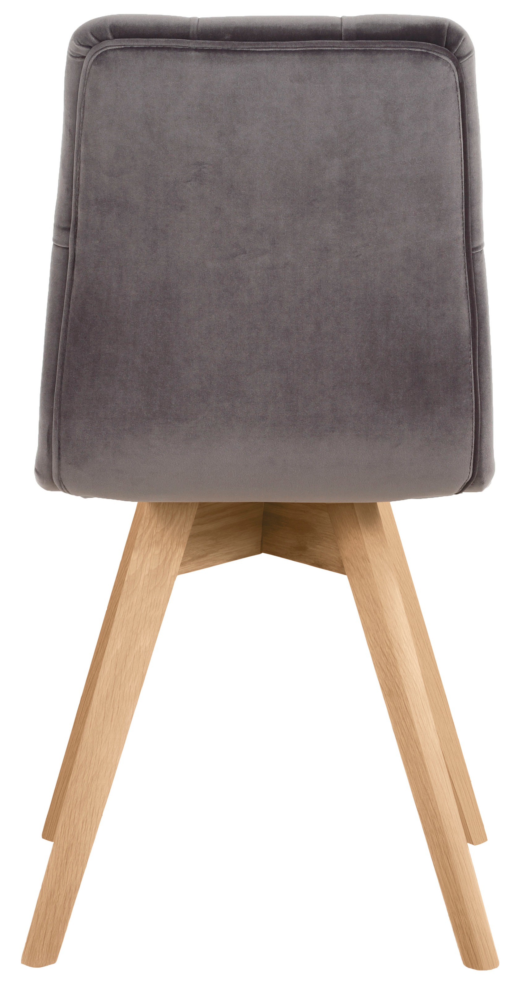 andas Esszimmerstuhl »Rania«, (Set), 6 St., Samtoptik, im 2er/4er/6er Set, Massivholzbeinen