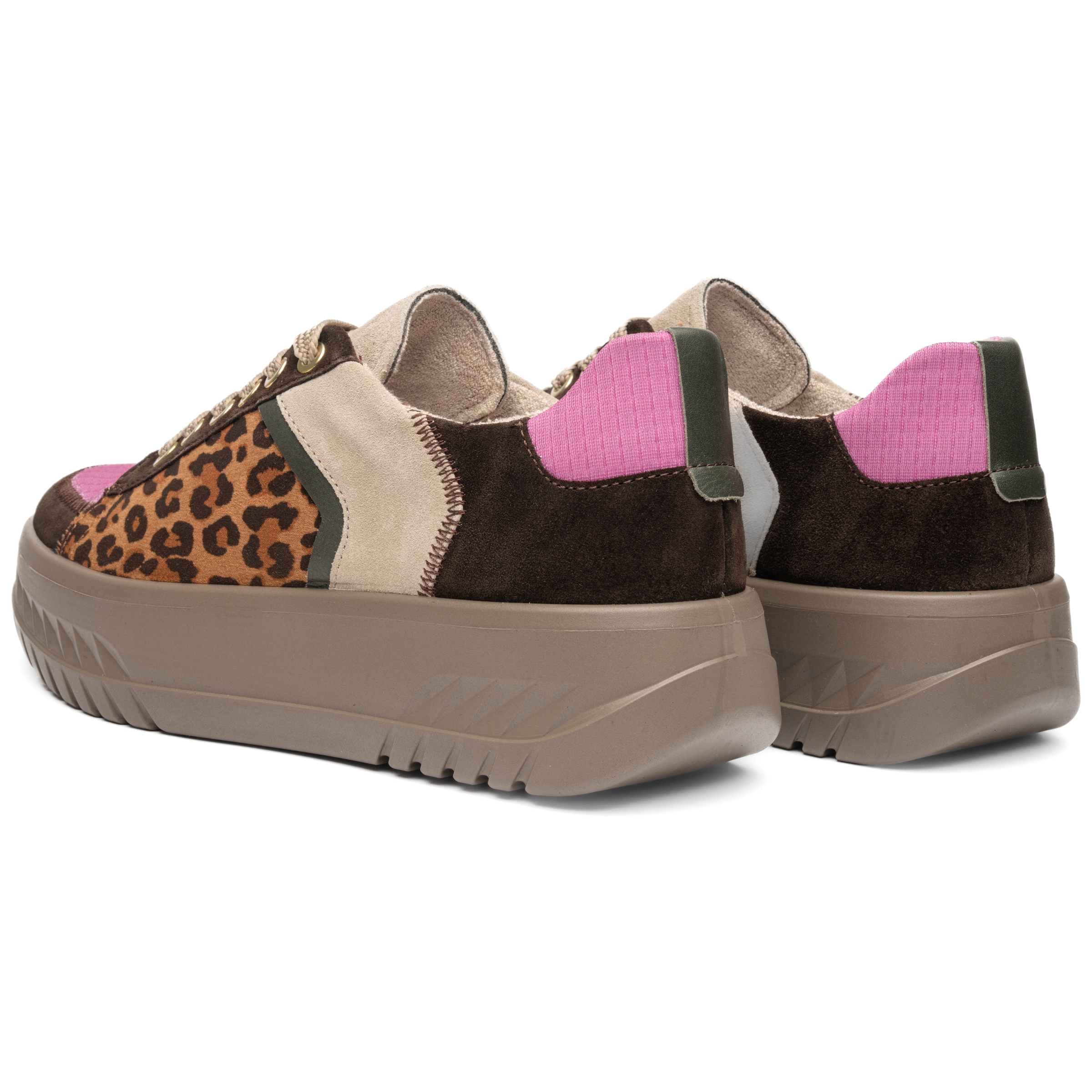 Ara Plateausneaker »MONACO«  Freizeitschuh, Halbschuh, Schnürschuh mit Besätzen, H-Weite