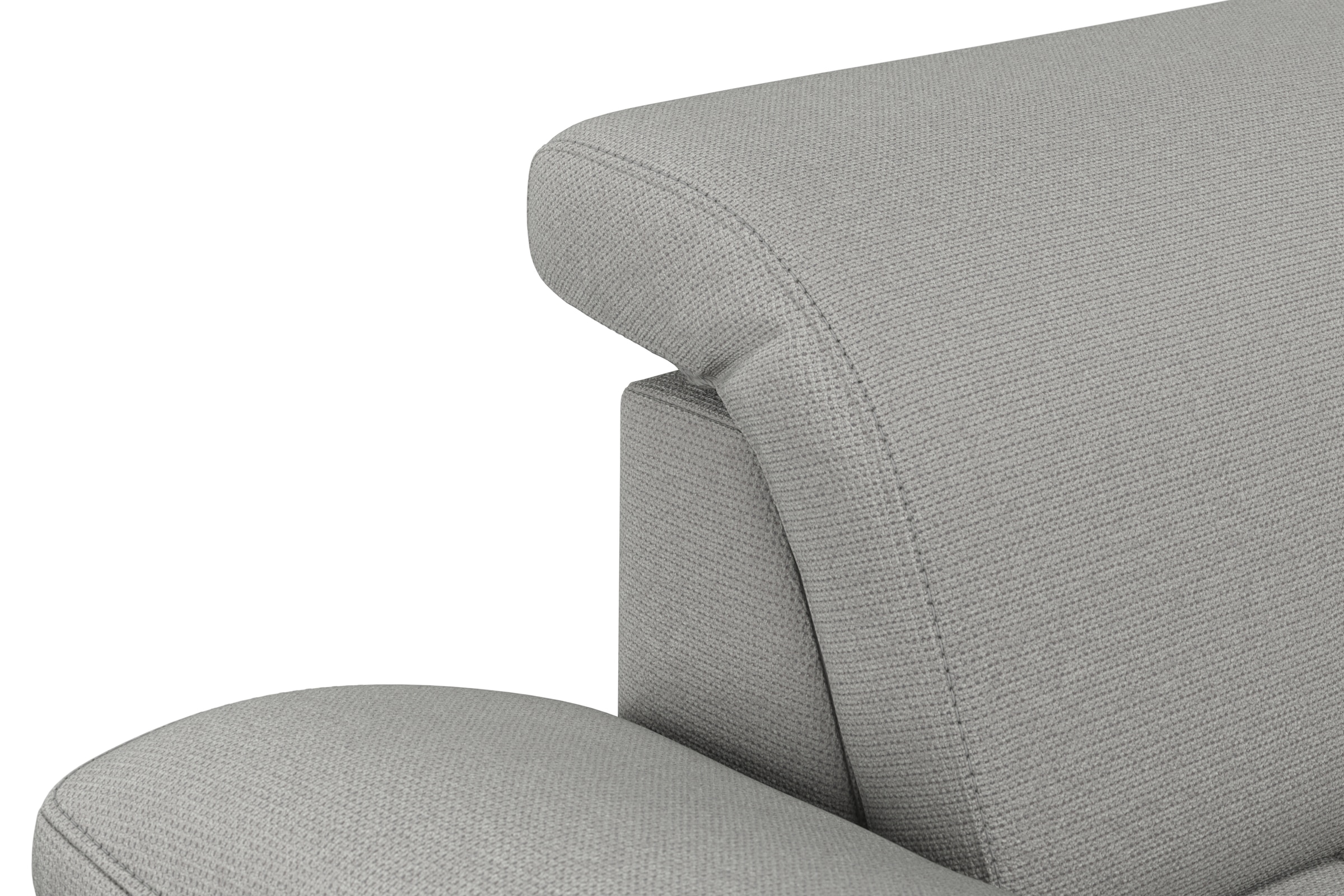 sit&more Ecksofa »Cool L-Form«, wahlweise mit Kopfteilverstellung und Vorziehsitz, motorisch