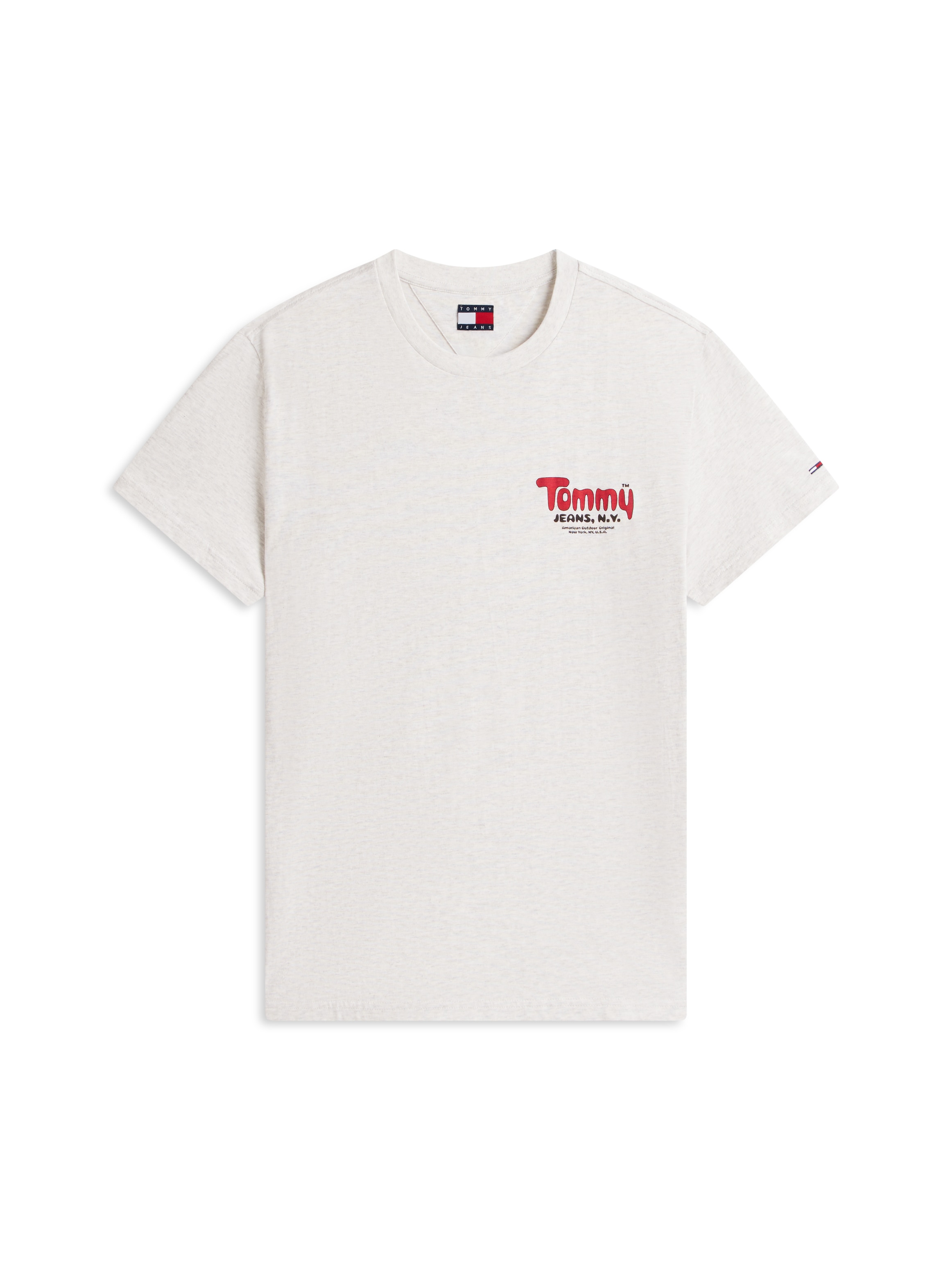 Tommy Jeans T-Shirt »FONT PLAY TEE« Slim fit mit Rundhalsausschnitt
