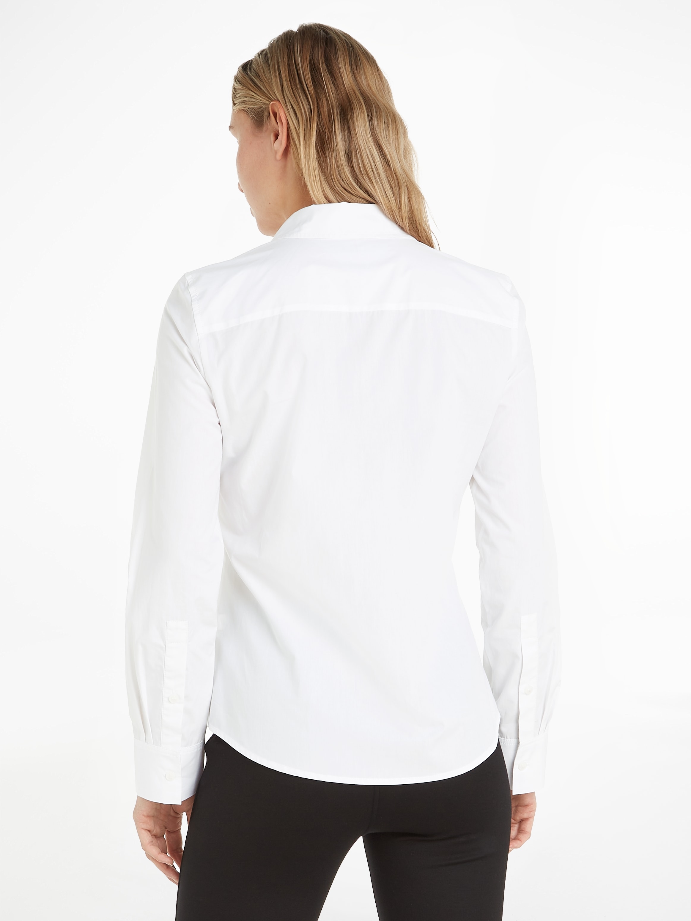 REGULAR kaufen Hemdbluse SHIRT mit online der CO Logo-Stickerei kleiner auf LS«, »ORGANIC Hilfiger Brust Tommy