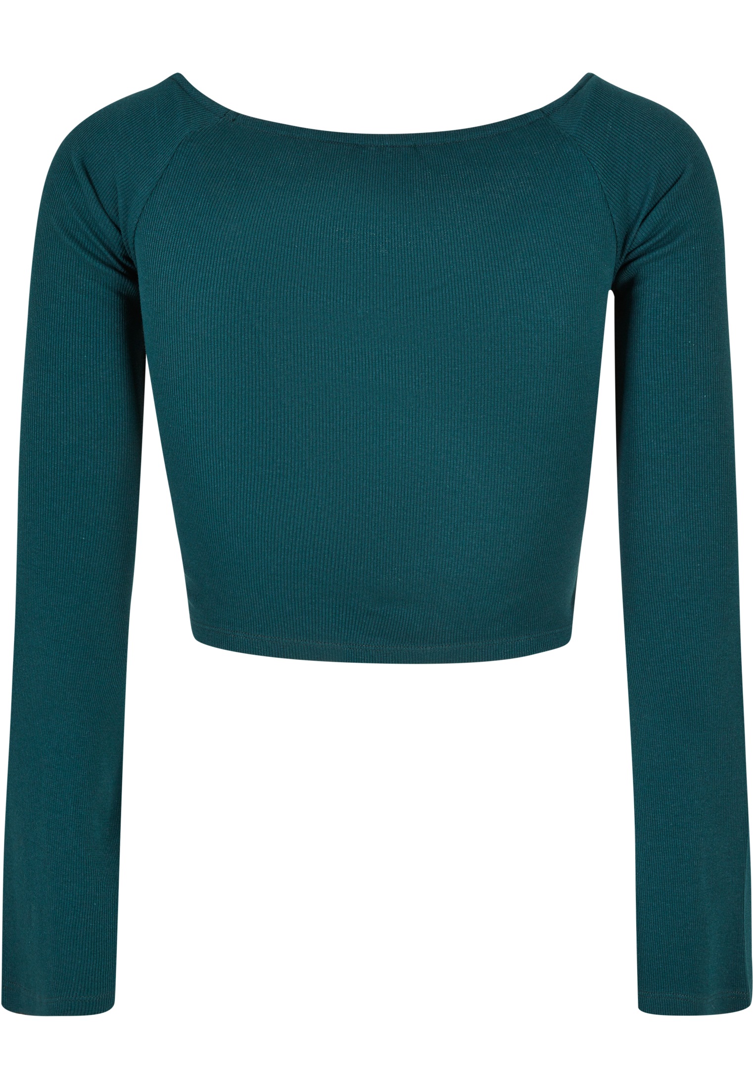 URBAN CLASSICS Langarmshirt »Damen Ladies Wide Longsleeve«, Rib online (1 bestellen V-Neck Short tlg.)