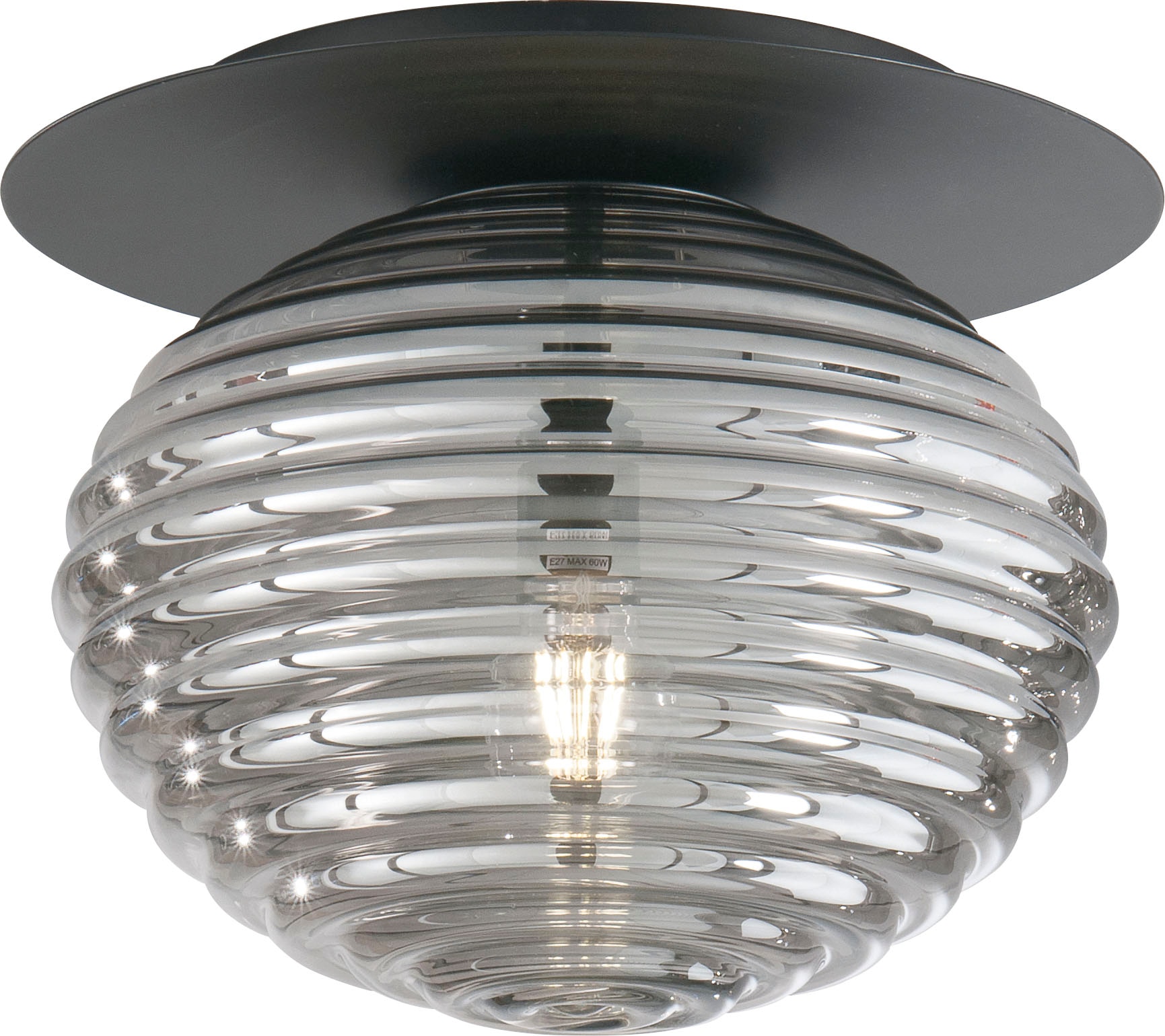 ECO-LIGHT Deckenleuchten »Deckenleuchte RIPPLE«, 1 flammig, Leuchtmittel E2 günstig online kaufen