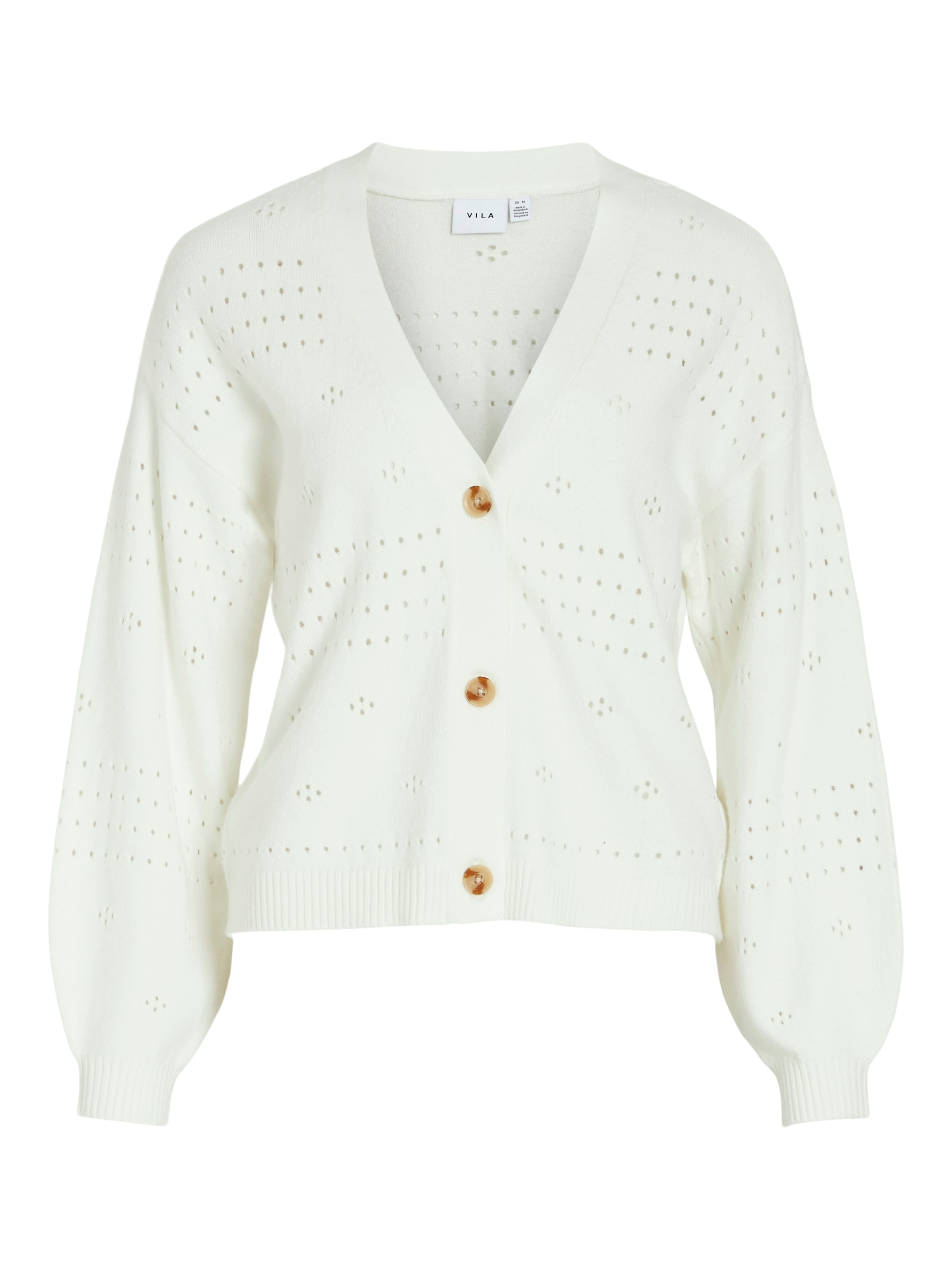 Vila Strickjacke »VIRIL V-NECK L/S KNIT CARDIGAN - NOOS«