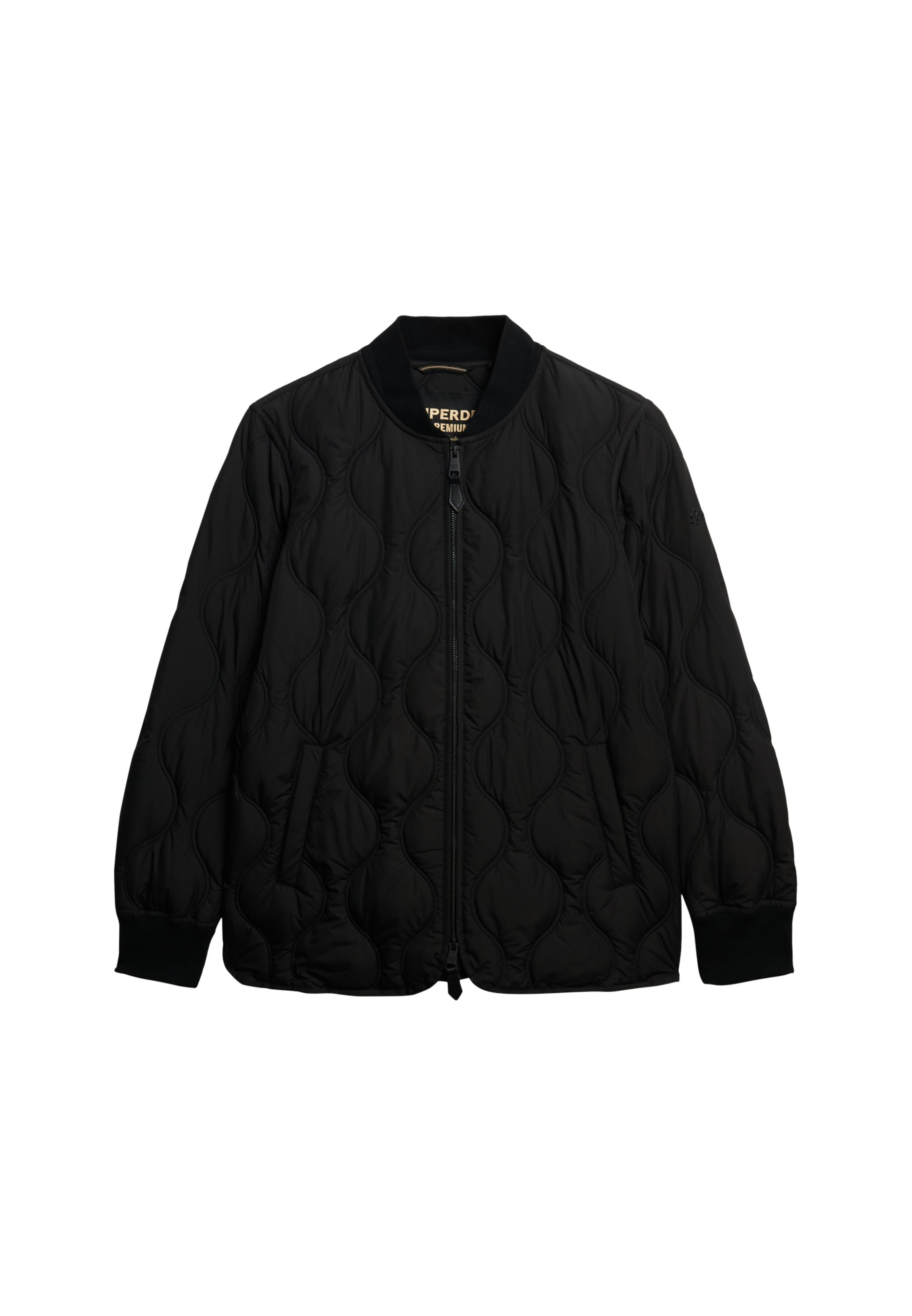 Superdry Steppjacke »SHORT QUILTED LINER JACKET« ohne Kapuze