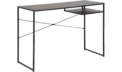andas Schreibtisch »Vilho«, aus pflegeleichtem Metall, mit einem Ablageboden, Breite... kaufen