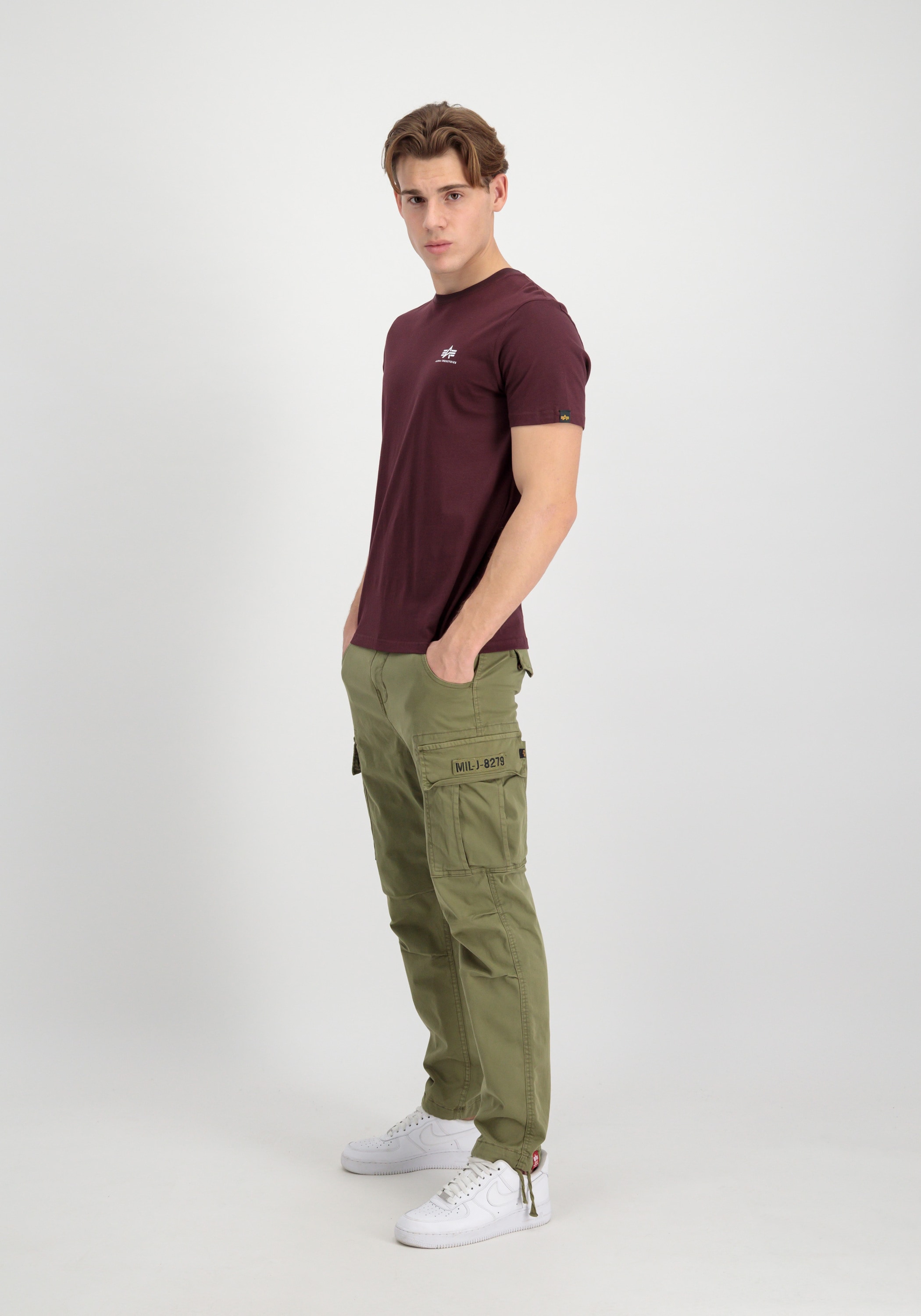 Alpha Industries T-Shirt »Alpha Industries Men - T-Shirts Basic T Small Logo«