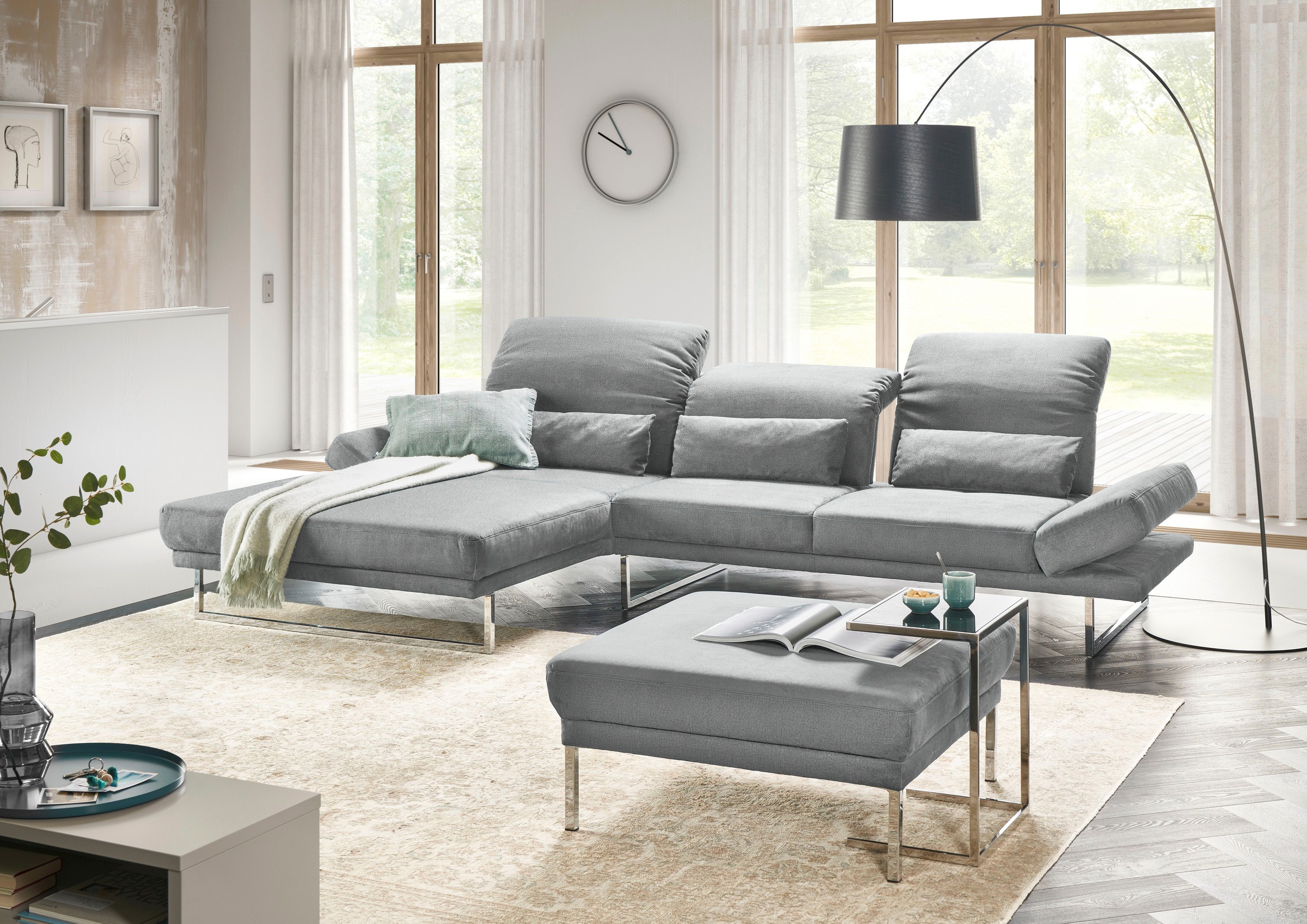 3C Candy Ecksofa »Mallow Designsofa mit Komfortfunktionen, modern und beque günstig online kaufen