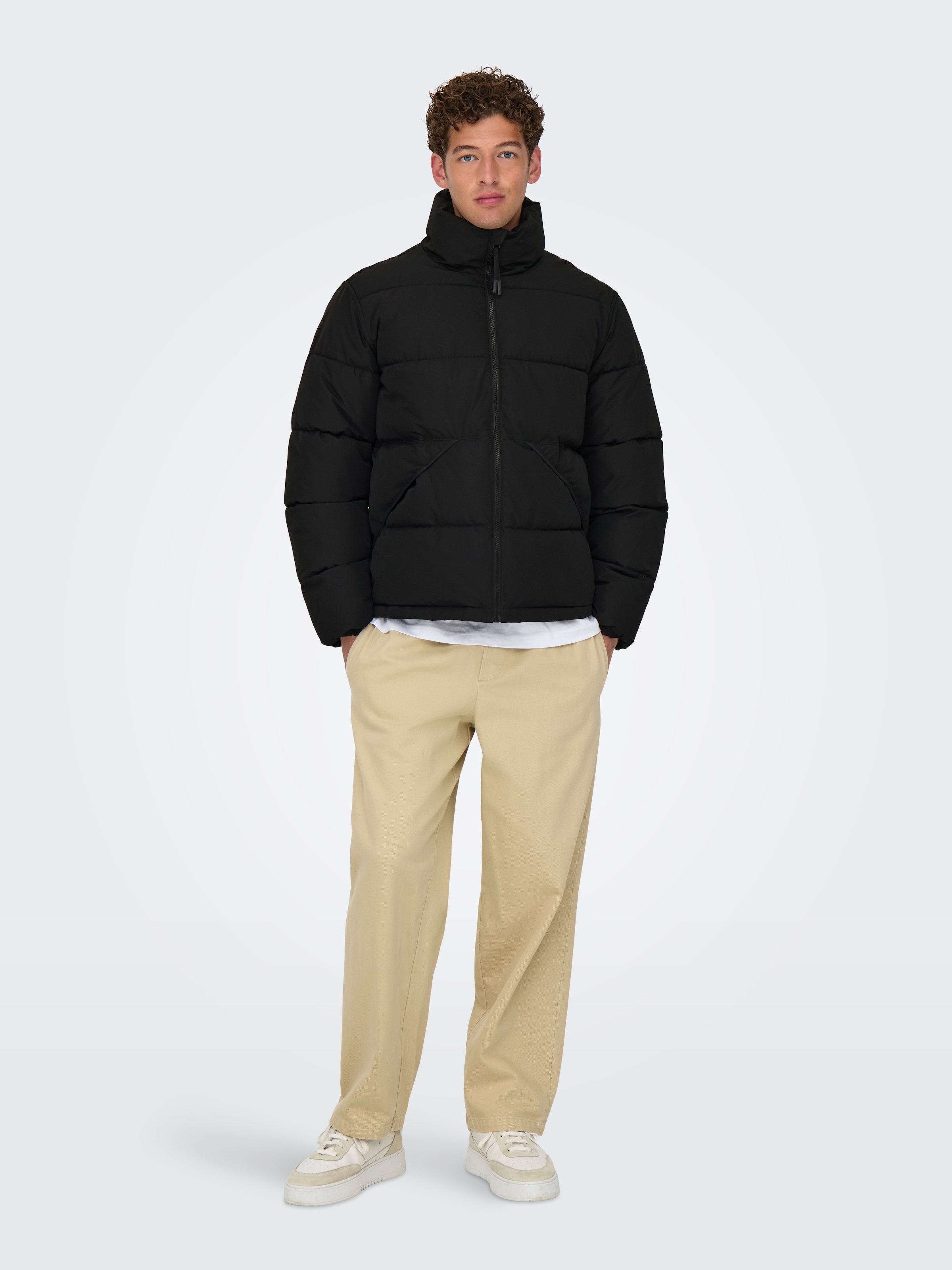 ONLY & SONS Steppjacke »ONSPACK LIFE PUFFER JACKET OTW«, ohne Kapuze