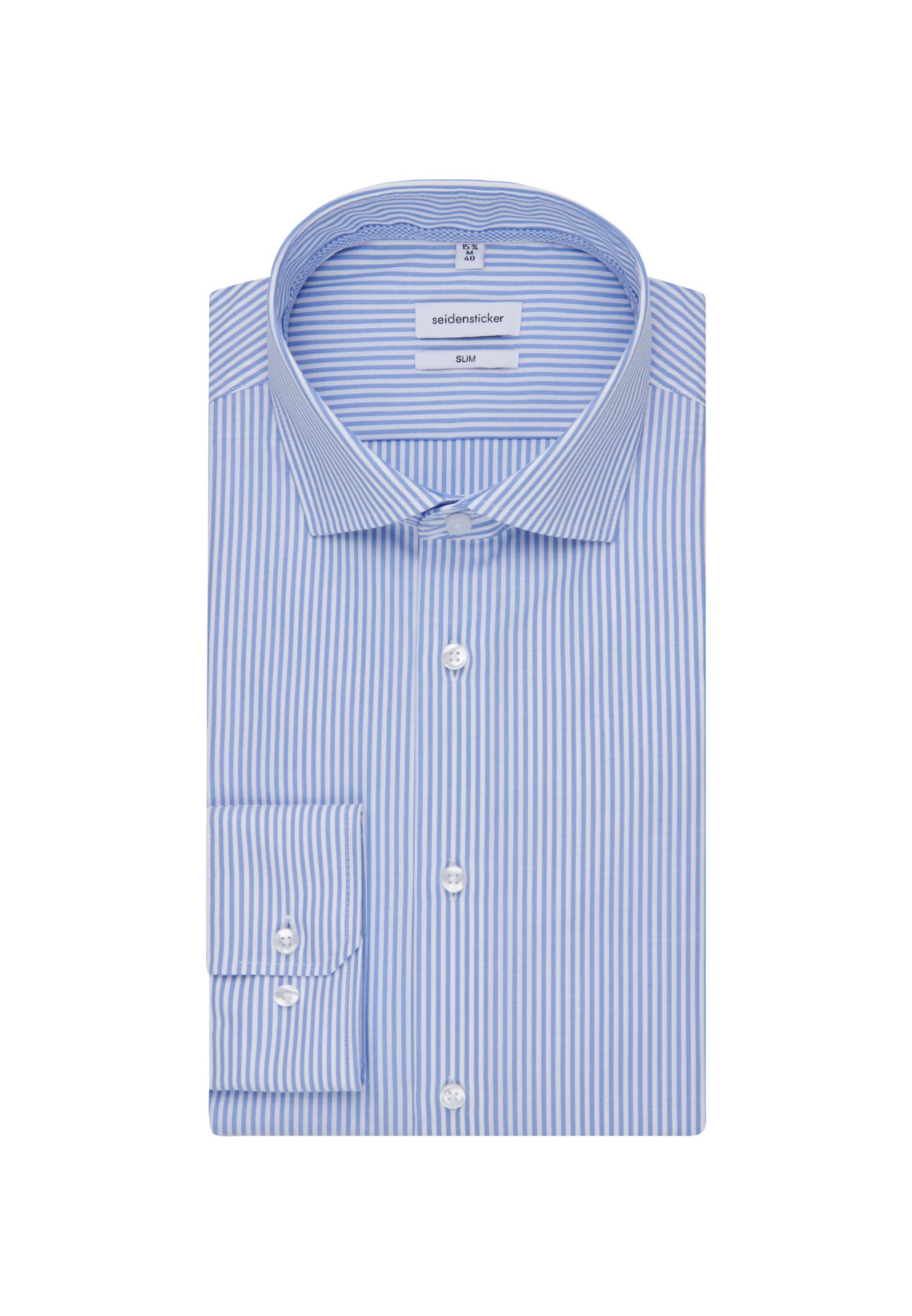seidensticker Businesshemd »Slim« Slim 1/1 Kentkragen Streifen