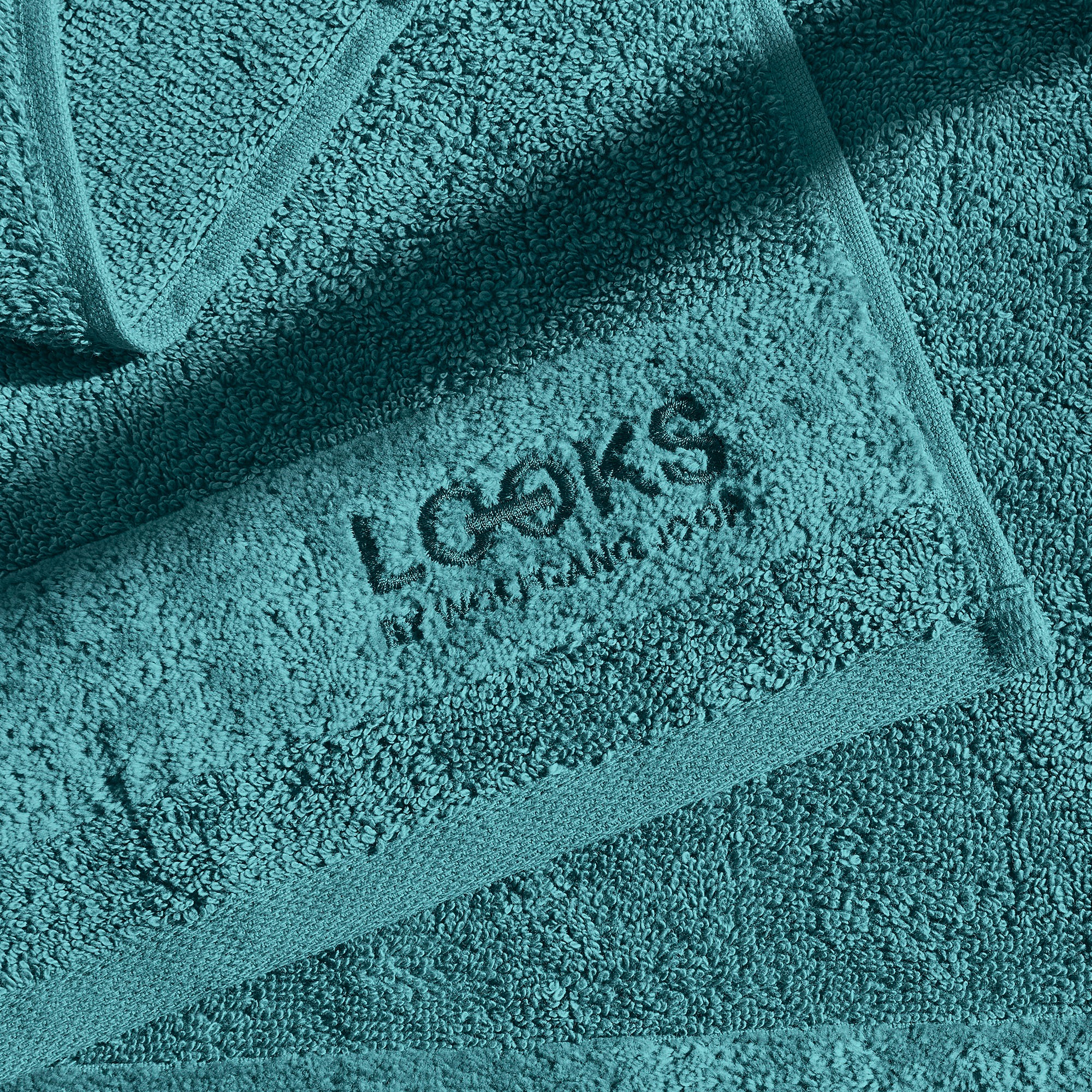 LOOKS by Wolfgang Joop Handtuch »LOOKS«, (1 St., Handtuch 50 x 100 cm), mit Logobestickung