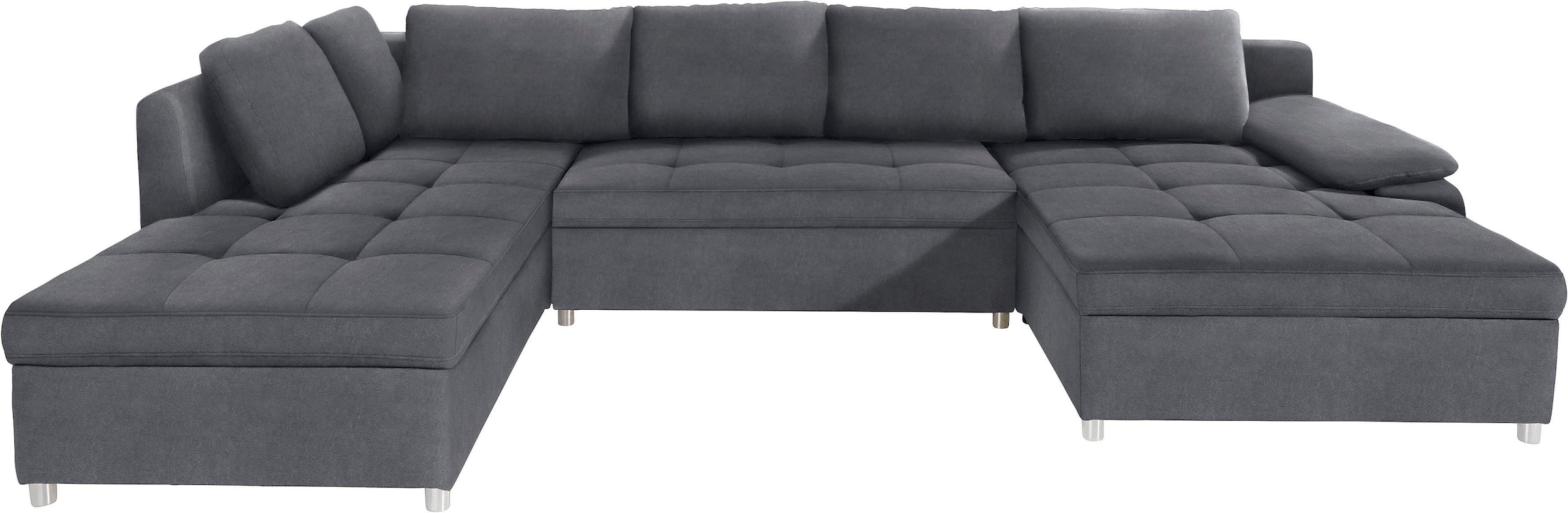 sit&more Wohnlandschaft »Labene U-Form«, wahlweise mit Bettfunktion und Bettkasten