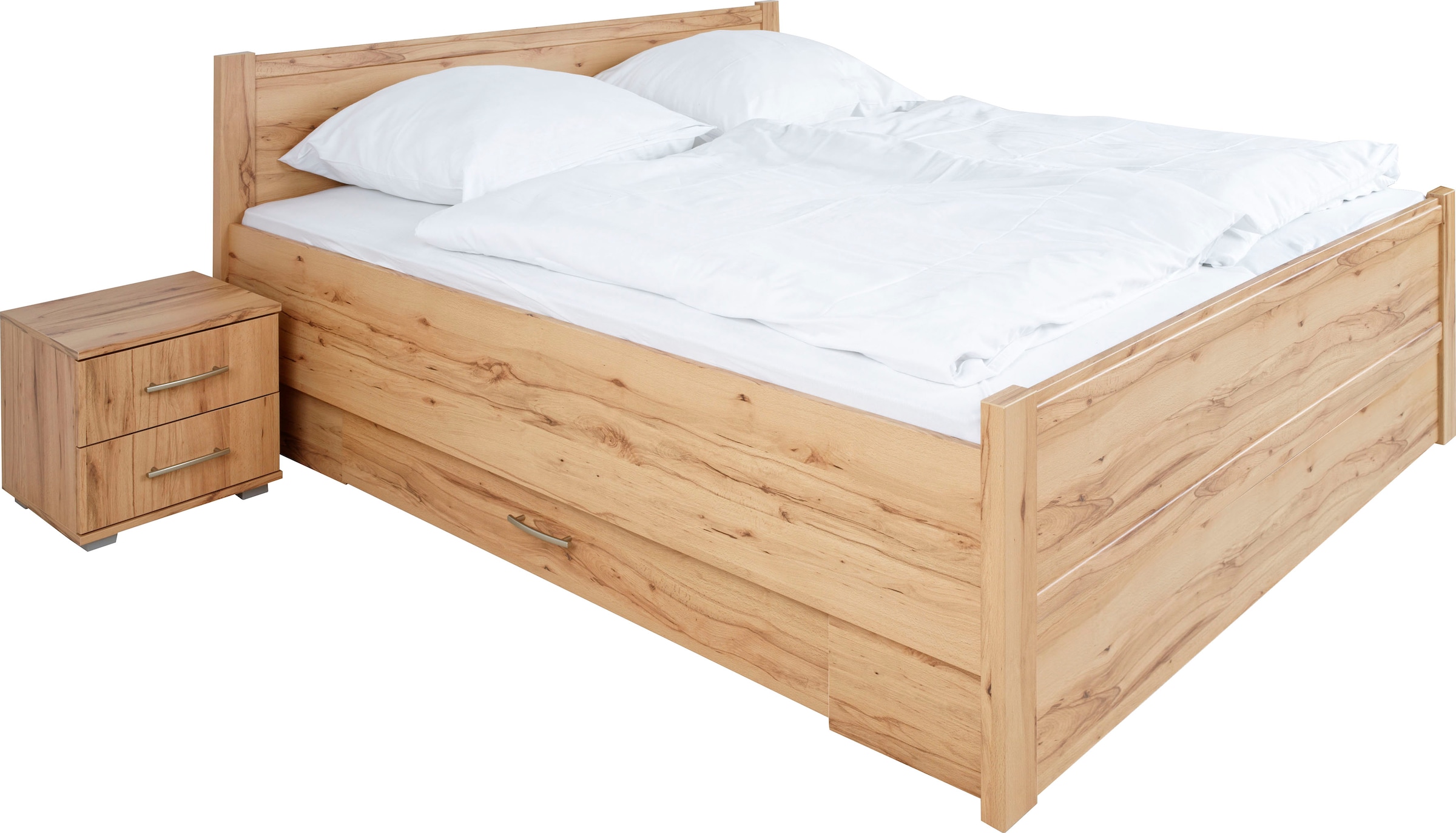 priess Bett »Husum Schlafzimmer Jugendzimmer Rahmenbett«, mit Komforthöhe verschiedene Ausführungen hochwertige Premium Qualität