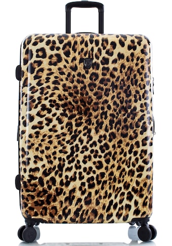 Hartschalen-Trolley »Leopard, 76 cm«, 4 Rollen