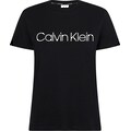 Calvin Klein Curve Rundhalsshirt »INCLUSIVE CORE LOGO T-SHIRT«, mit markantem Calvin Klein Logo-Schriftzug auf der Brust