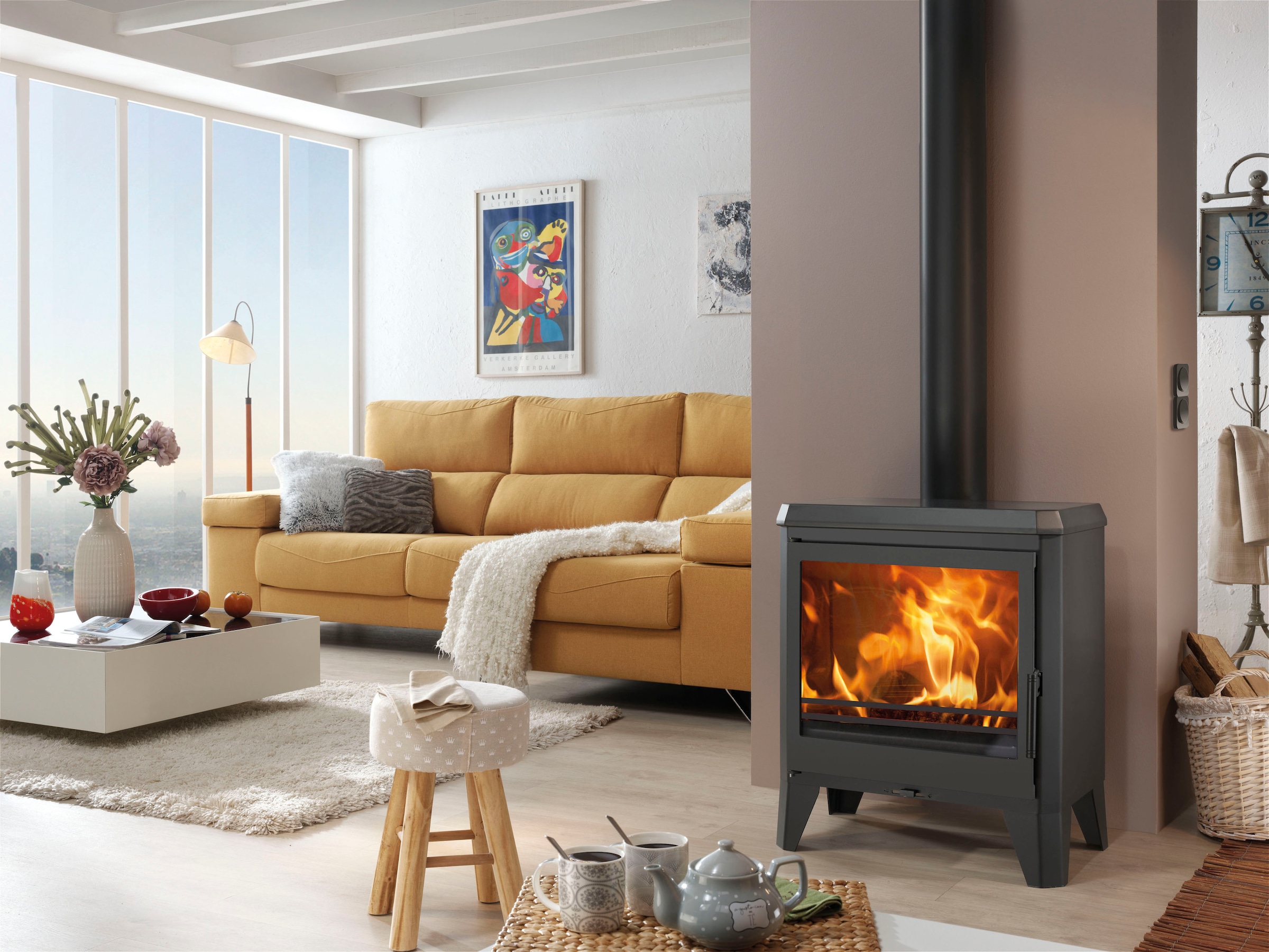 Panadero Kaminofen »Kaminofen Chambery Ecodesign«