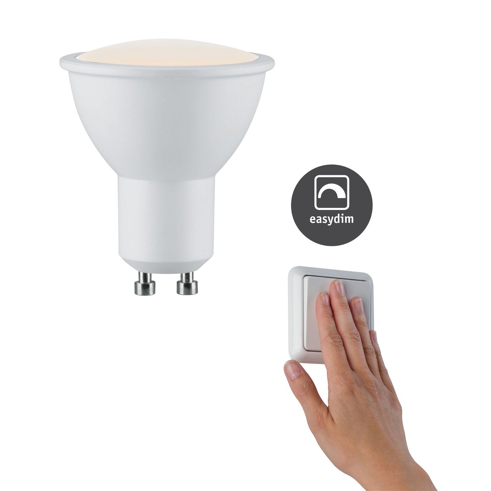 Paulmann LED-Leuchtmittel »Choose 3er Set Easy 3x5,5W 460lm 2700K 51mm«, 3 günstig online kaufen