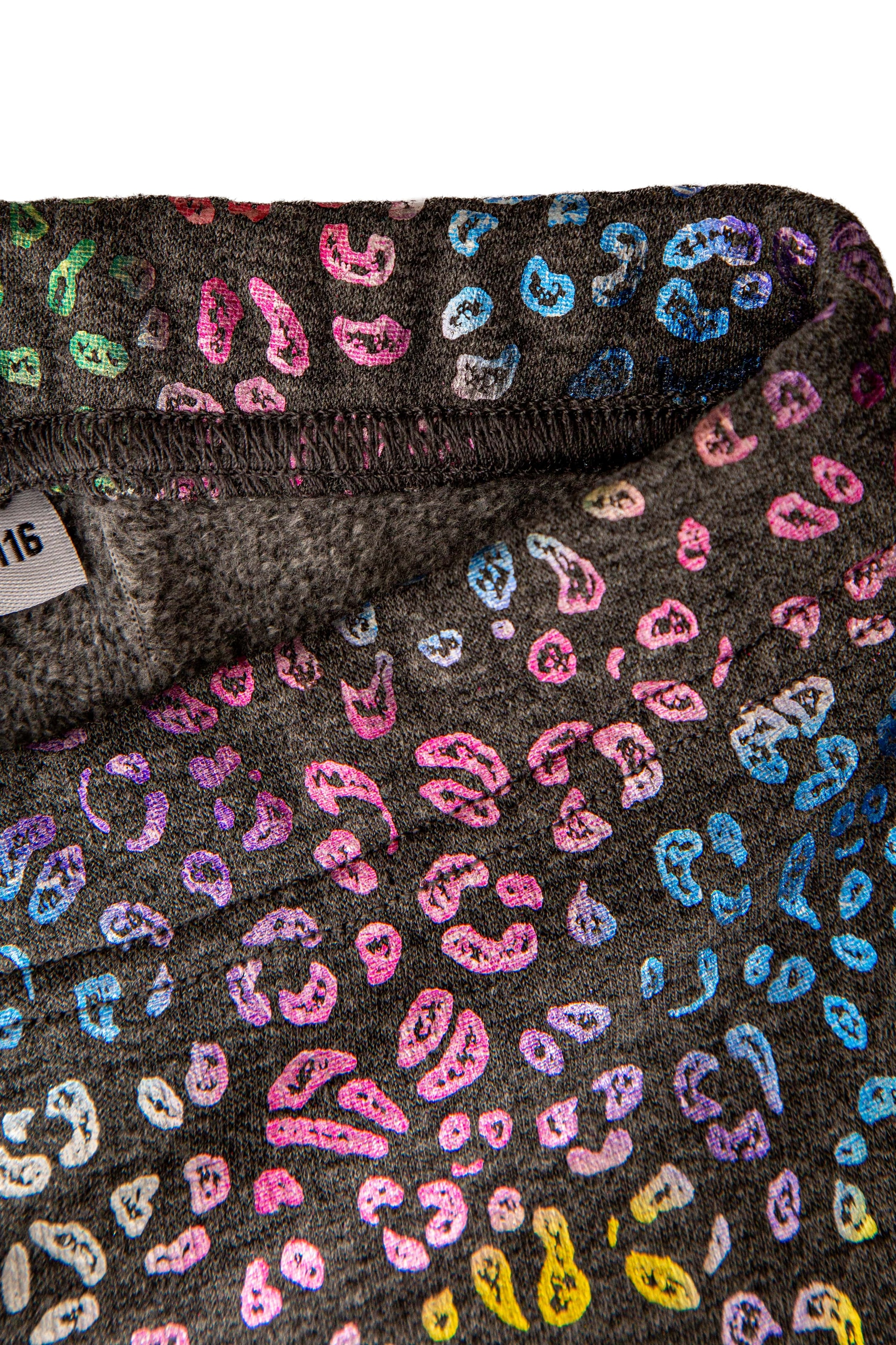 happy girls Strickleggings  im bunten Allover